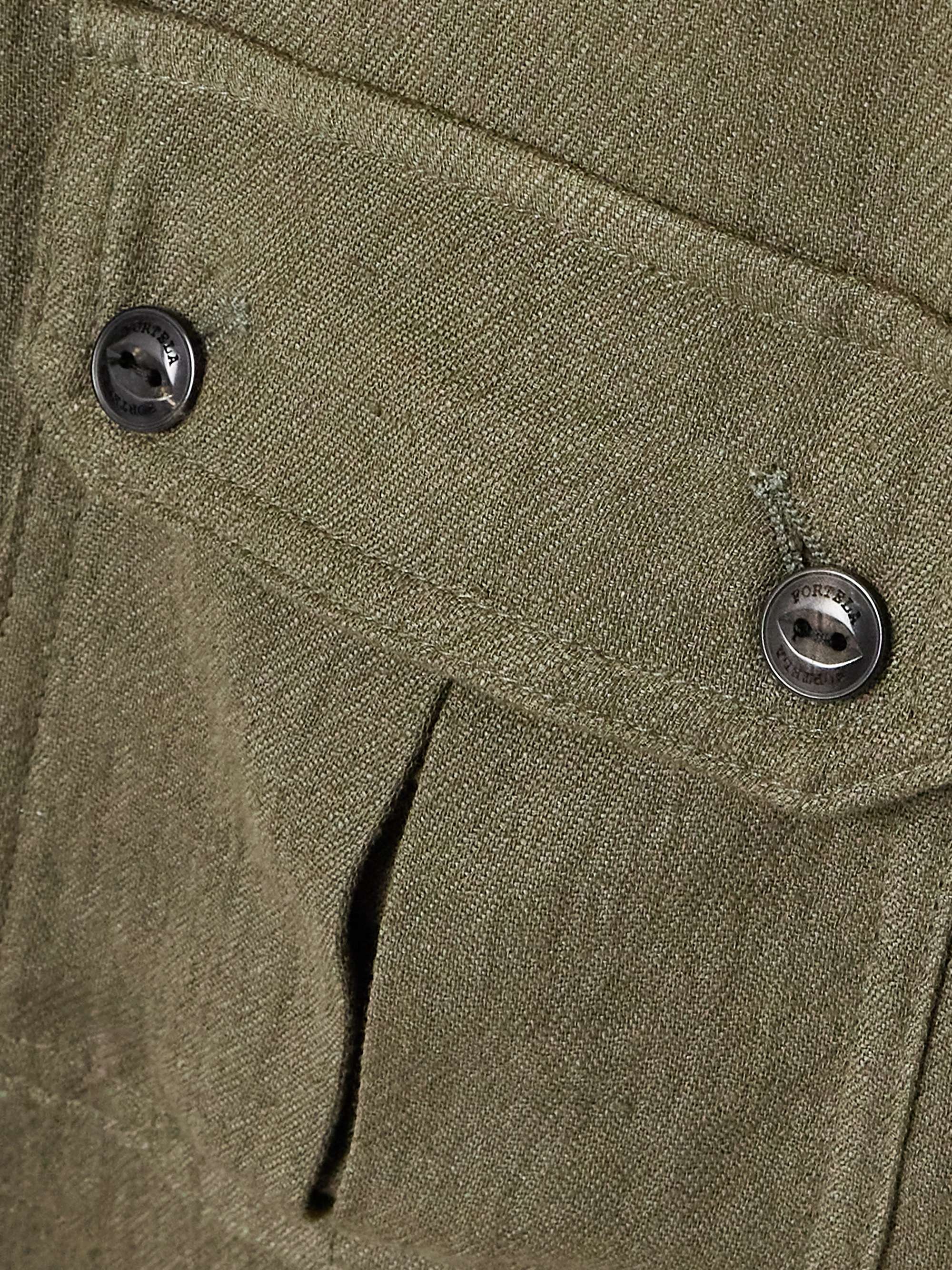 Woven cargo jumpsuit view