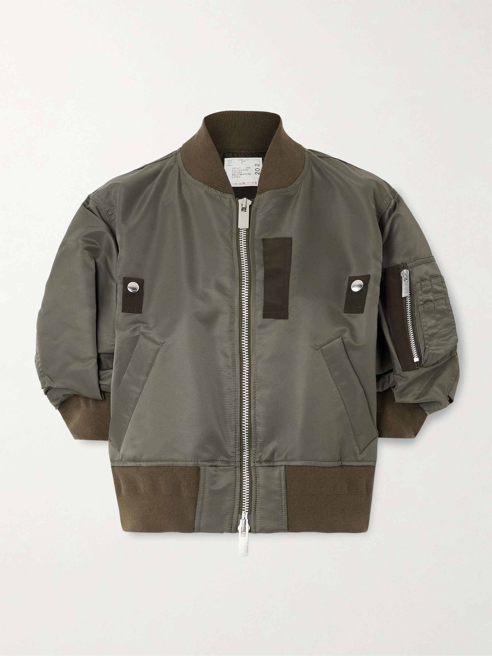 Padded shell blouson view