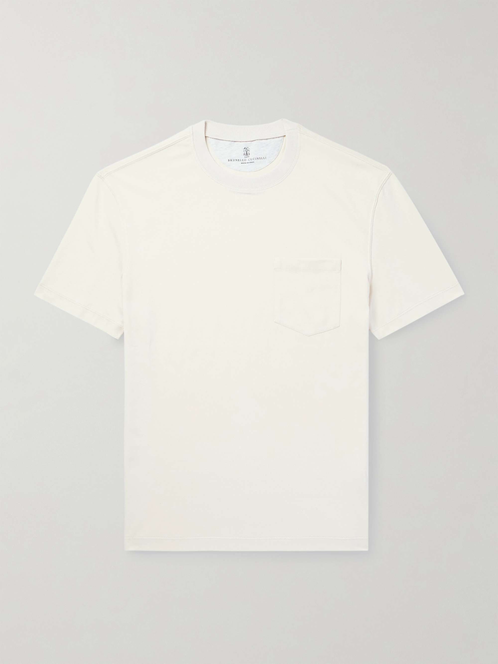 Slim-Fit Cotton-Jersey T-Shirt view