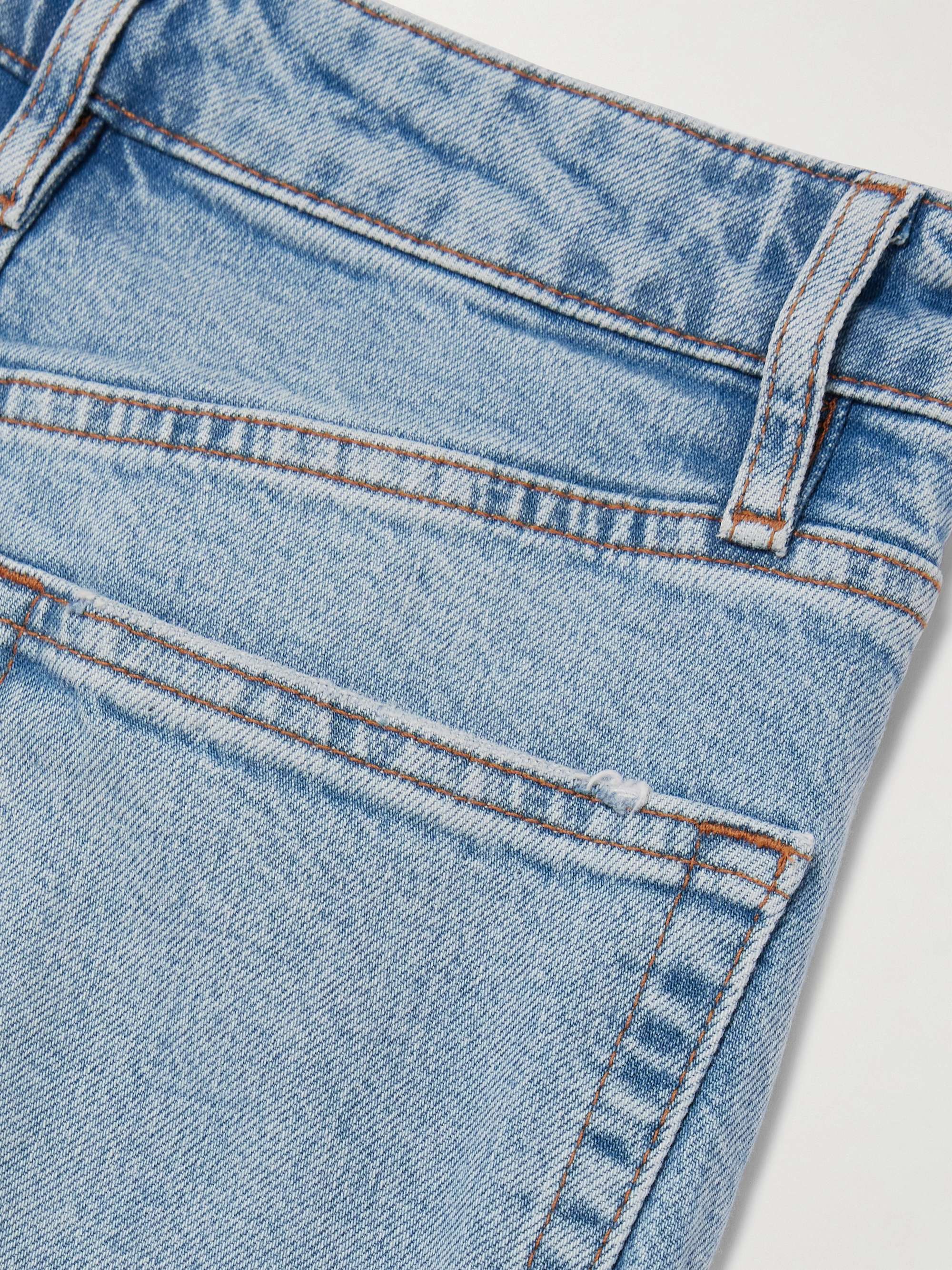 The Wide high-rise wide-leg jeans view