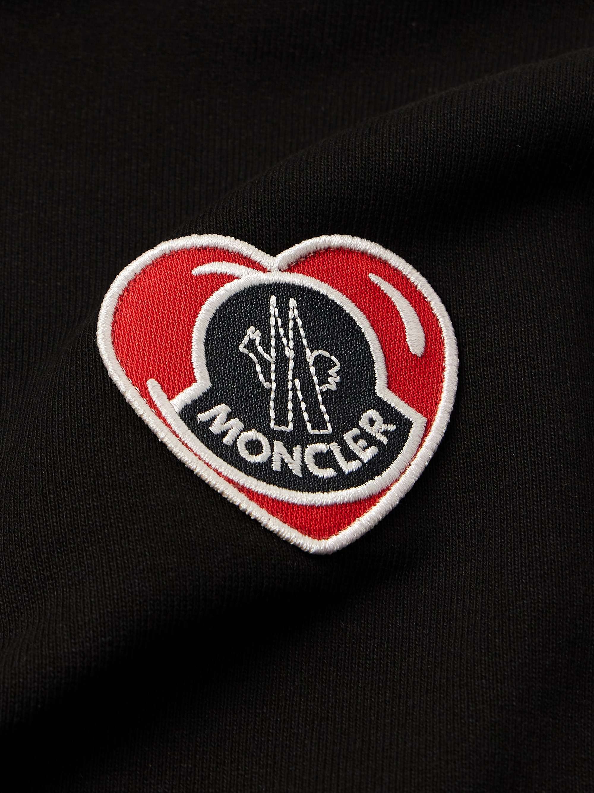 Logo-Appliquéd Cotton-Jersey Sweatshirt view
