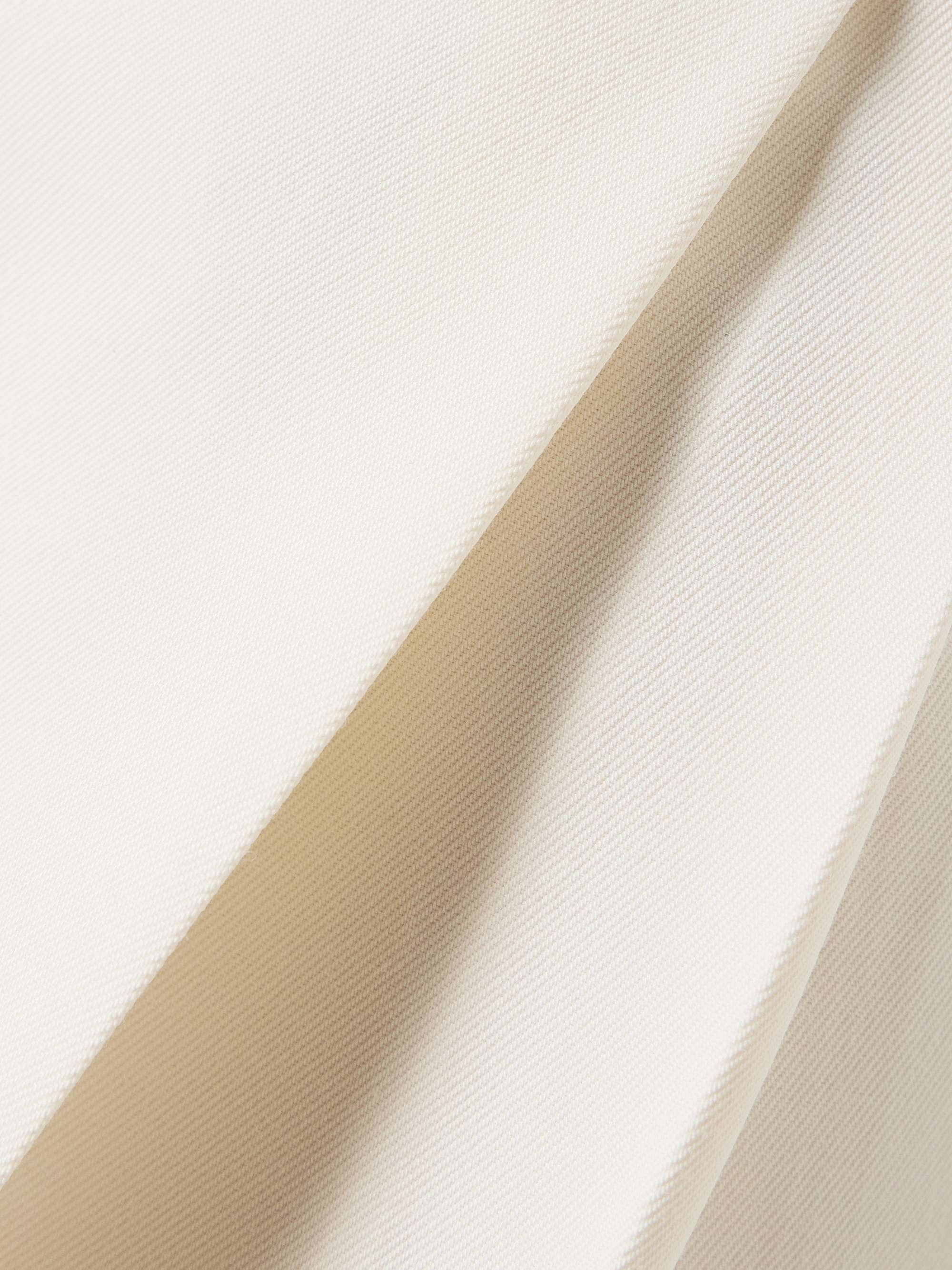 Pleated recycled-twill wide-leg pants view