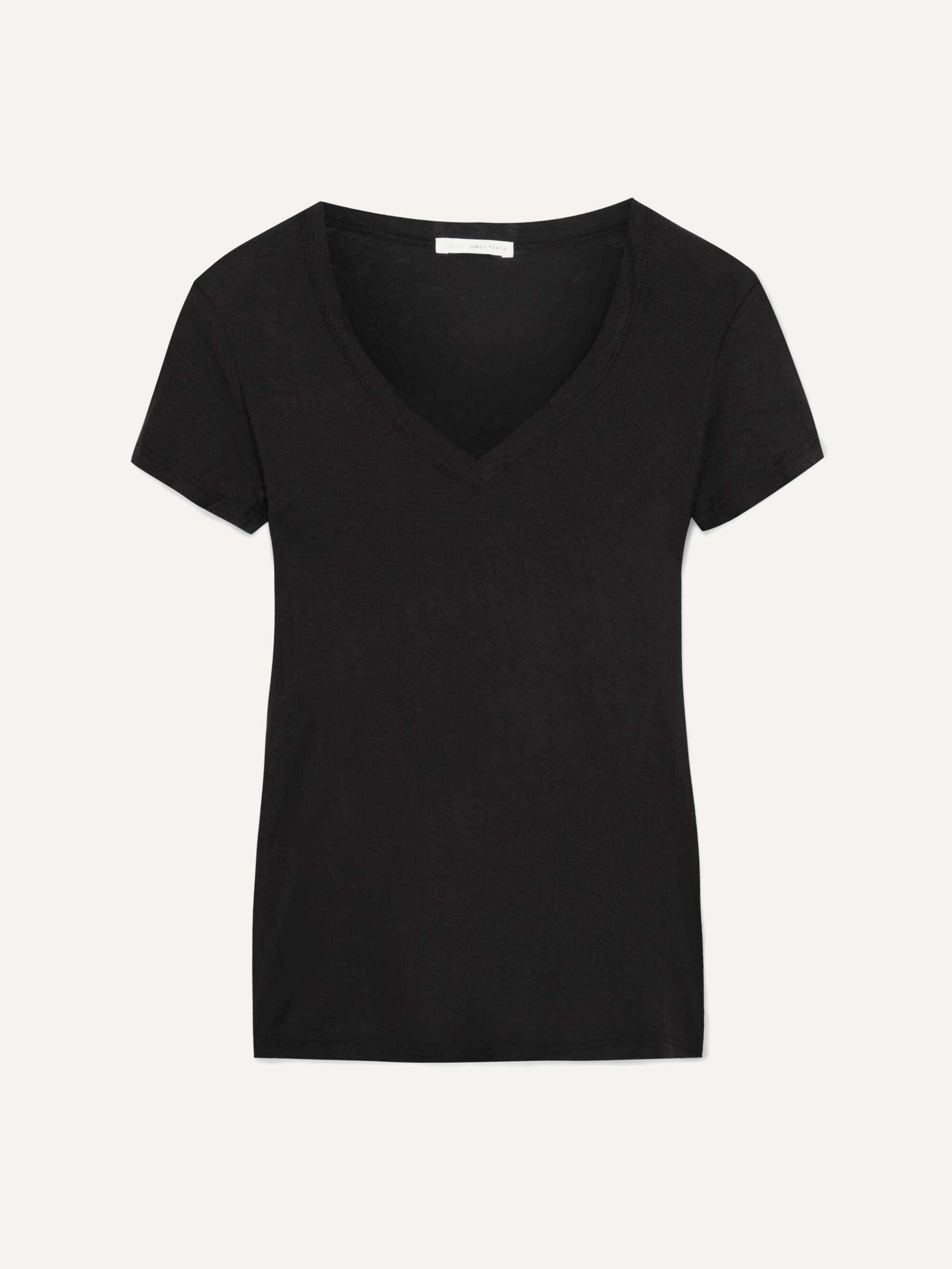 Casual slub cotton-jersey T-shirt view