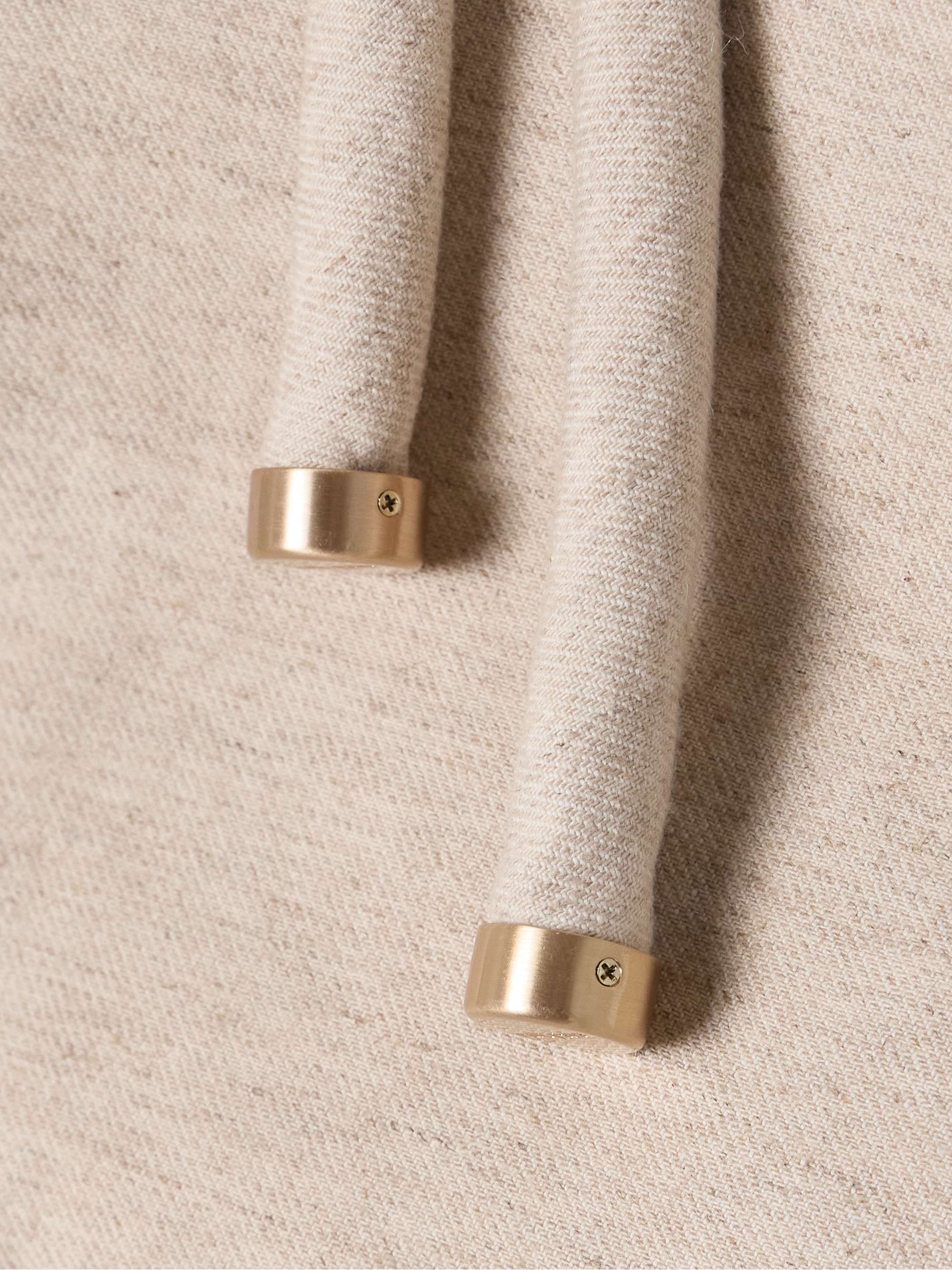 Themis cotton and linen-blend halterneck top view