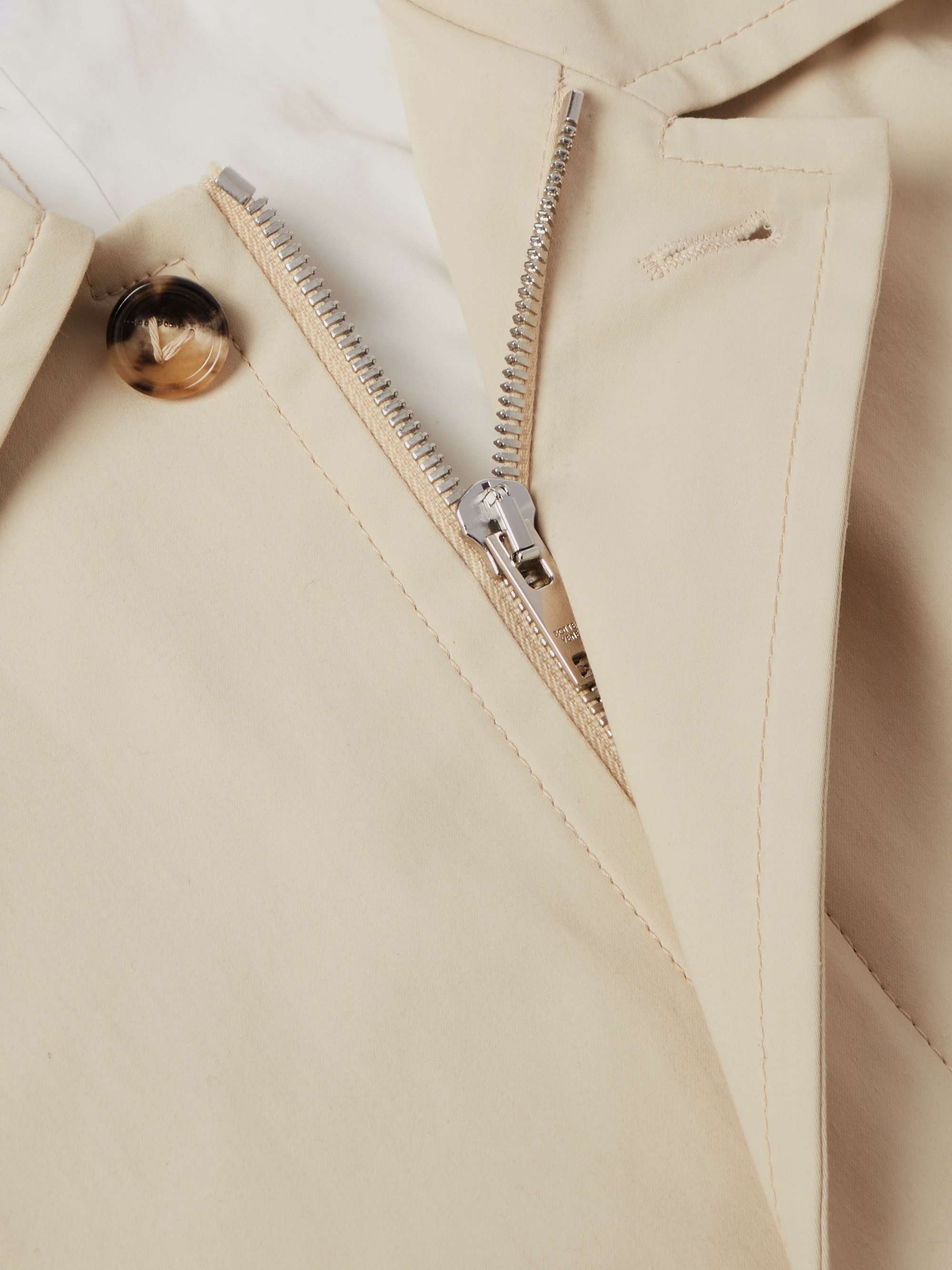 Coated Stretch-Cotton Jacket view