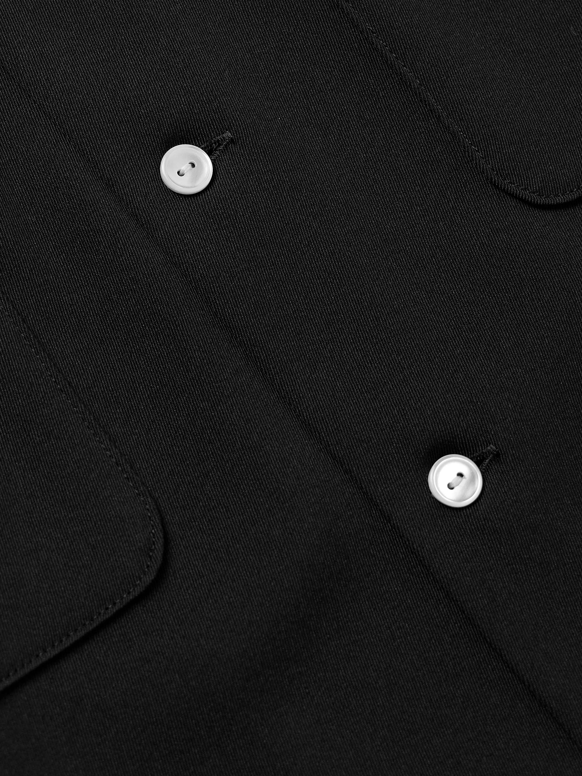 Beto Camp-Collar Twill Shirt view