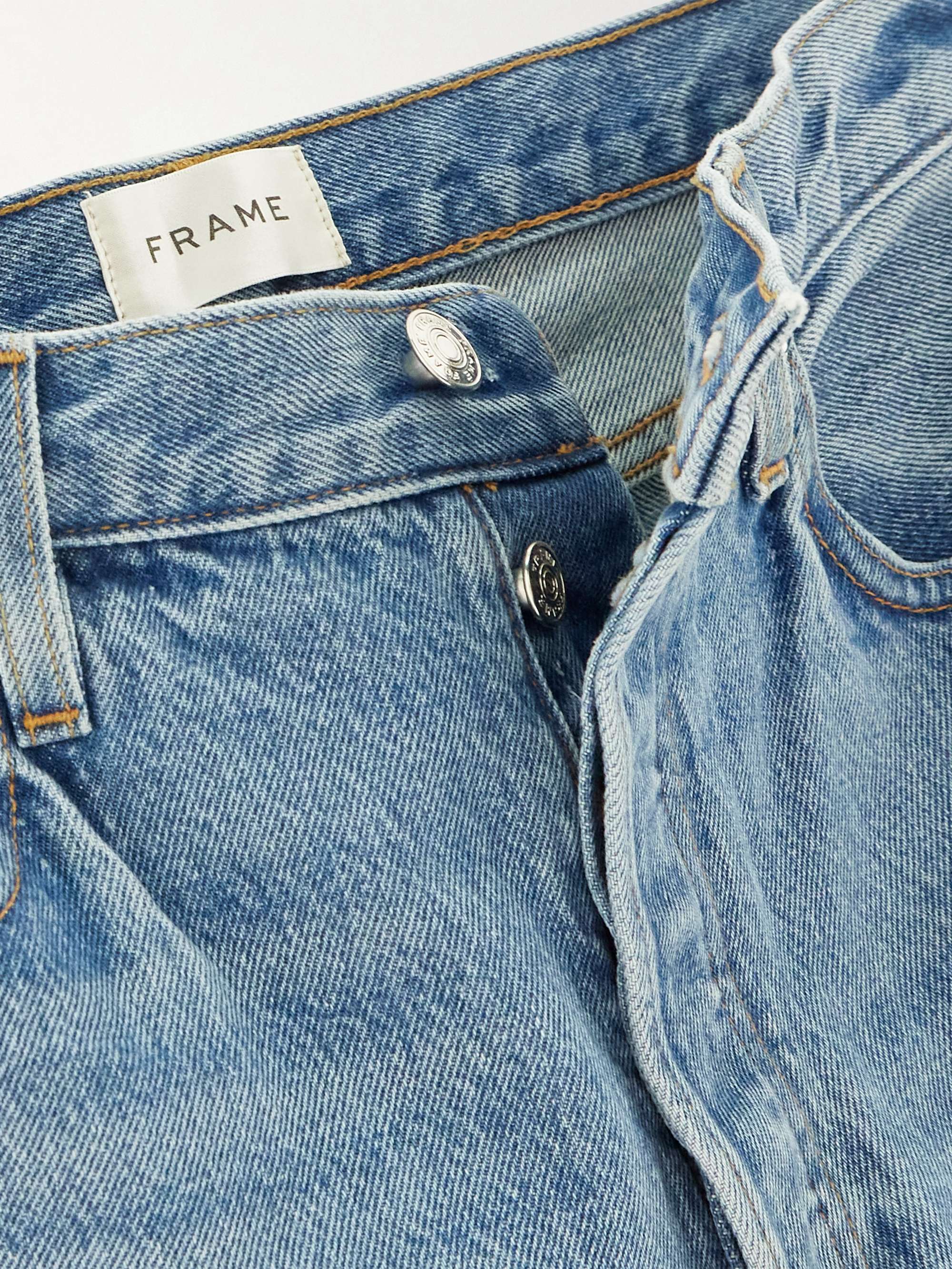The Loose low-rise wide-leg jeans view