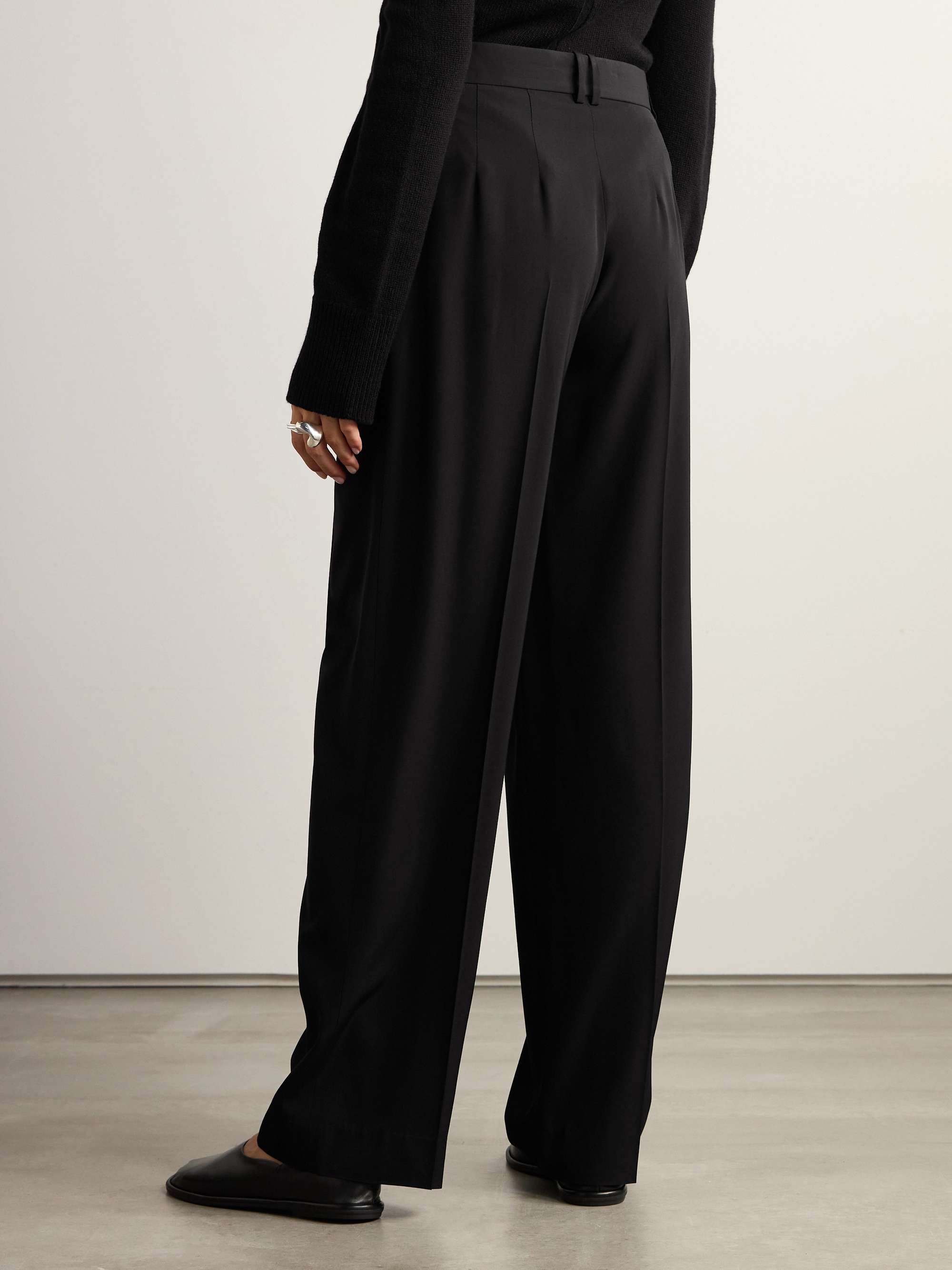 Essentials Igor crepe straight-leg pants view