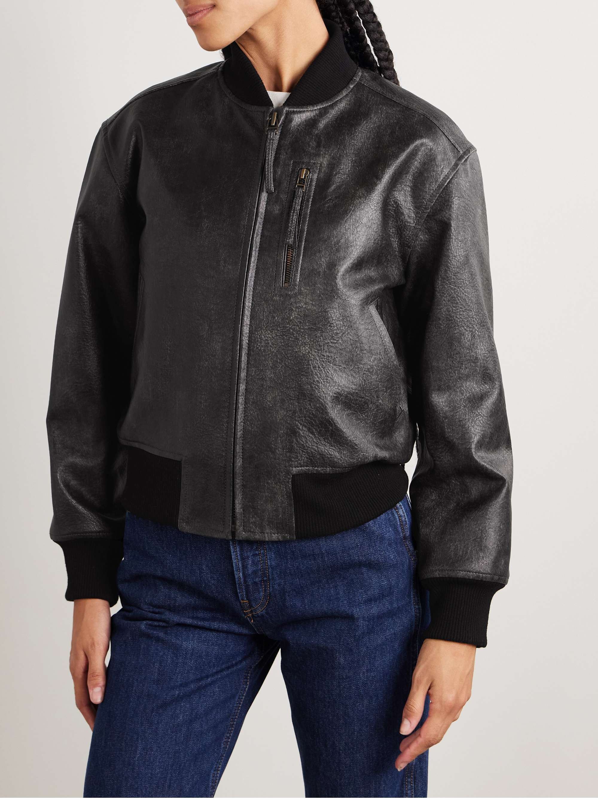 Crisley bomber jacket view