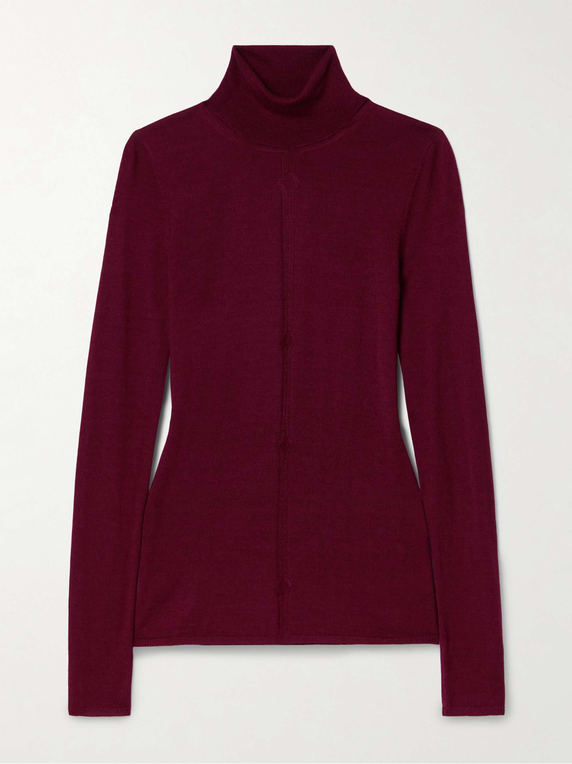 Steinem cashmere and silk-blend turtleneck sweater view