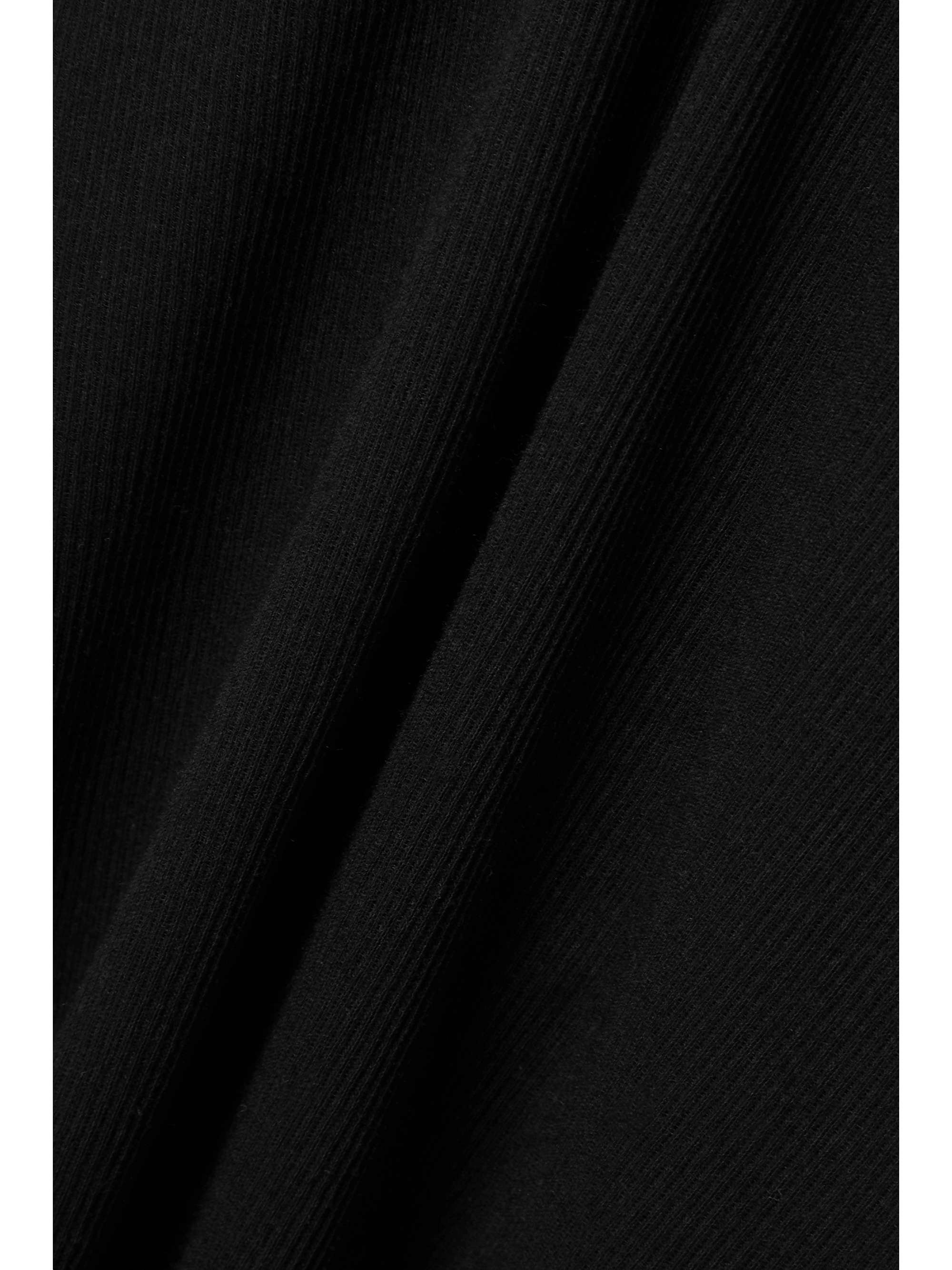 Ribbed modal and cotton-blend jersey tank view