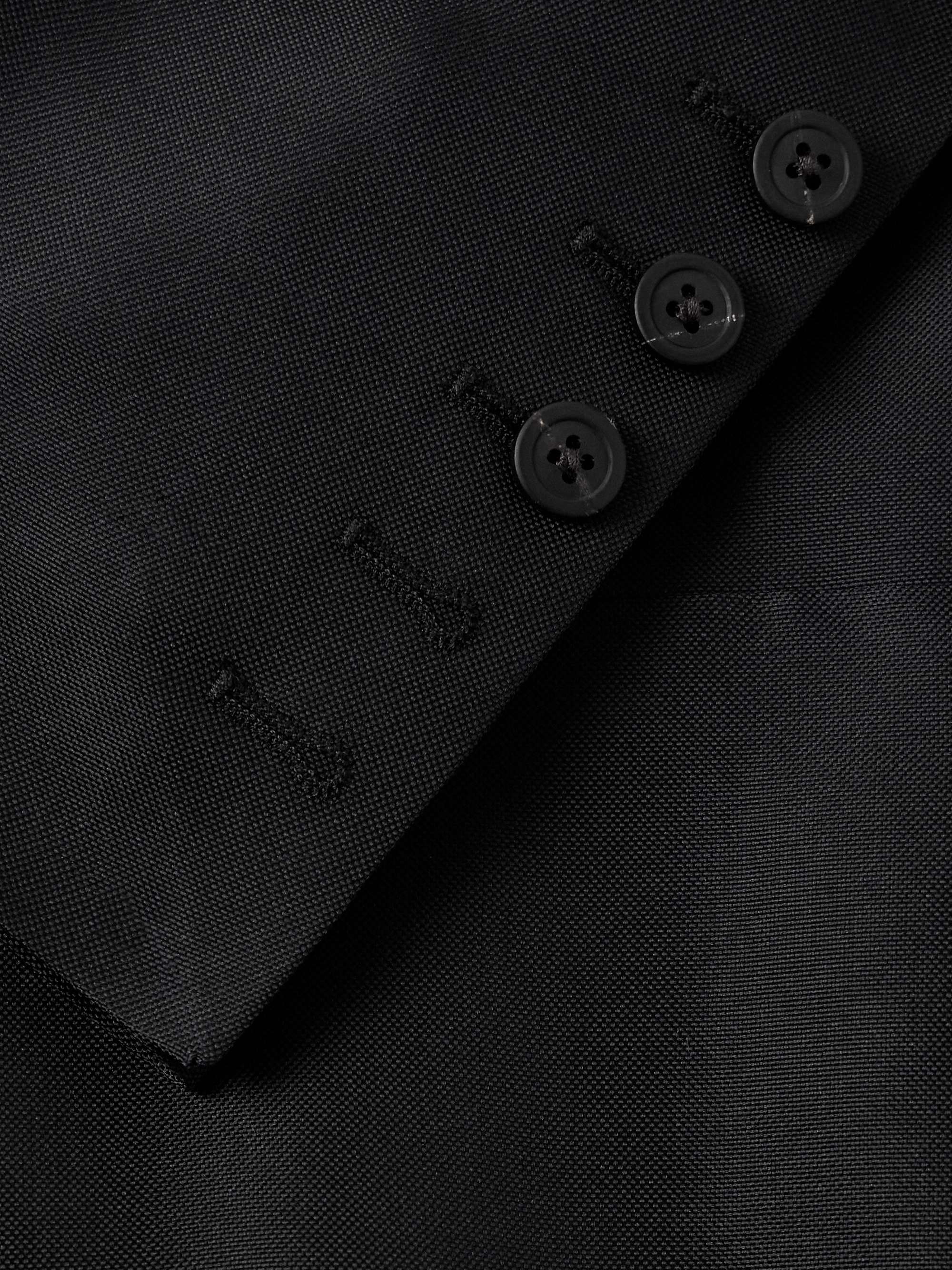 Lido Slim-Fit Silk Grain de Poudre Blazer view