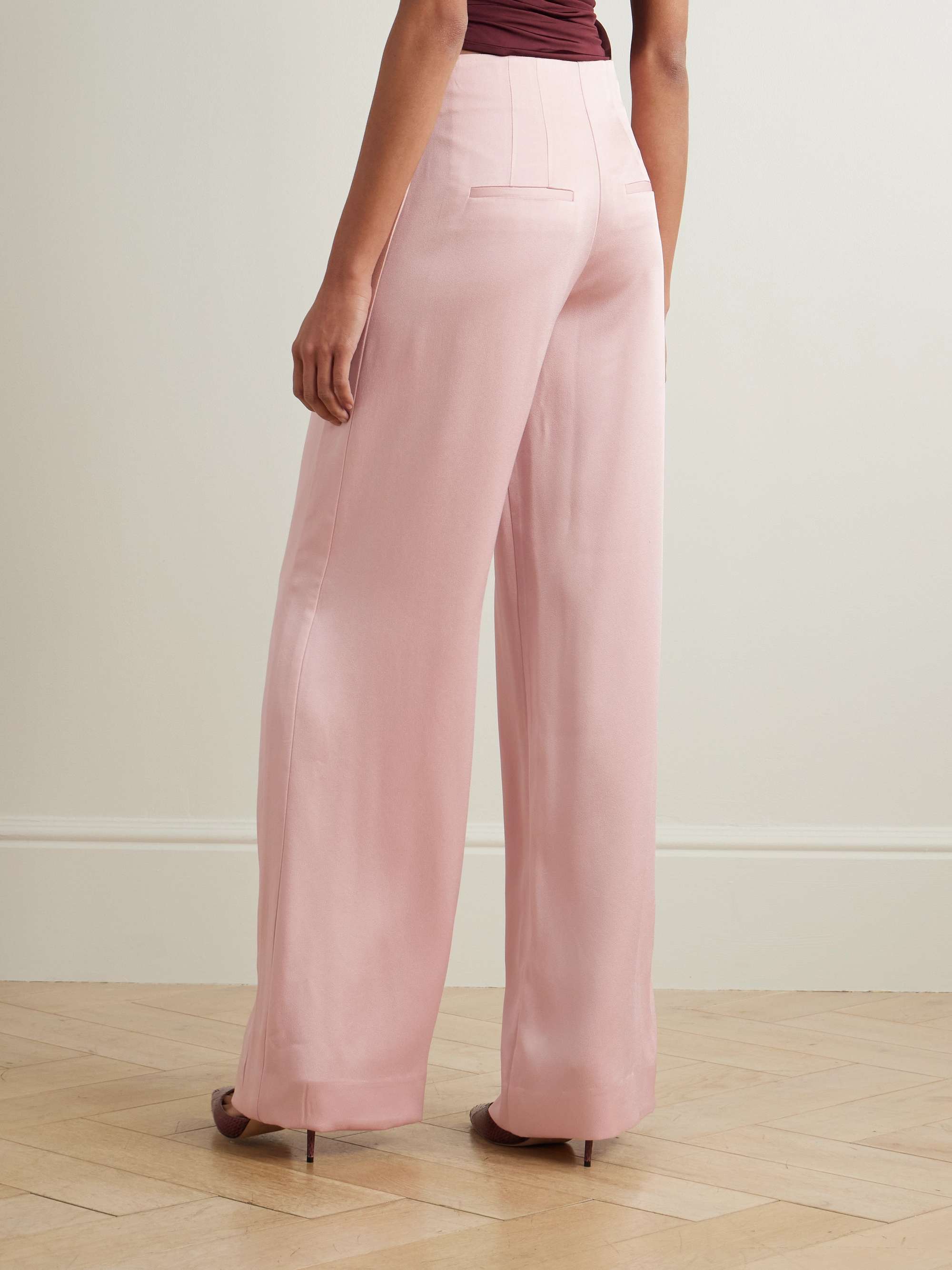 Ronin crepe wide-leg pants view