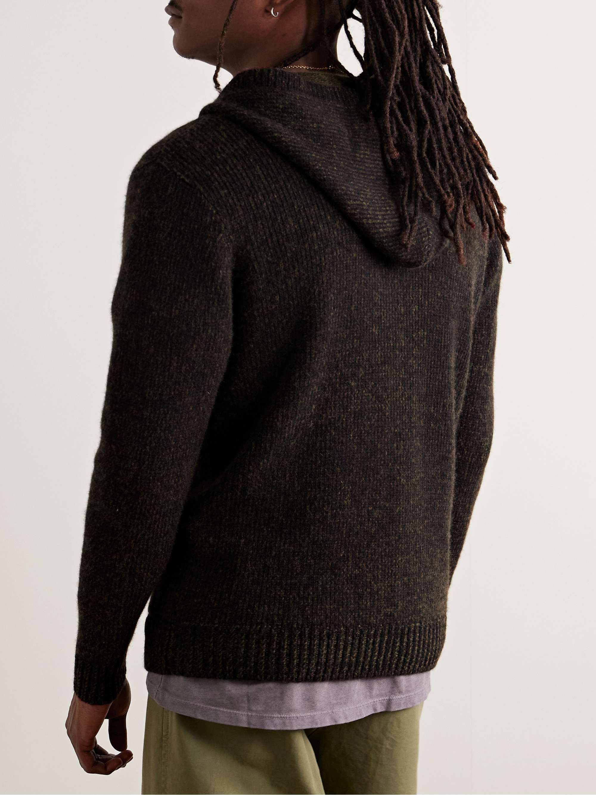 Cashmere Zip-Up Hoodie view