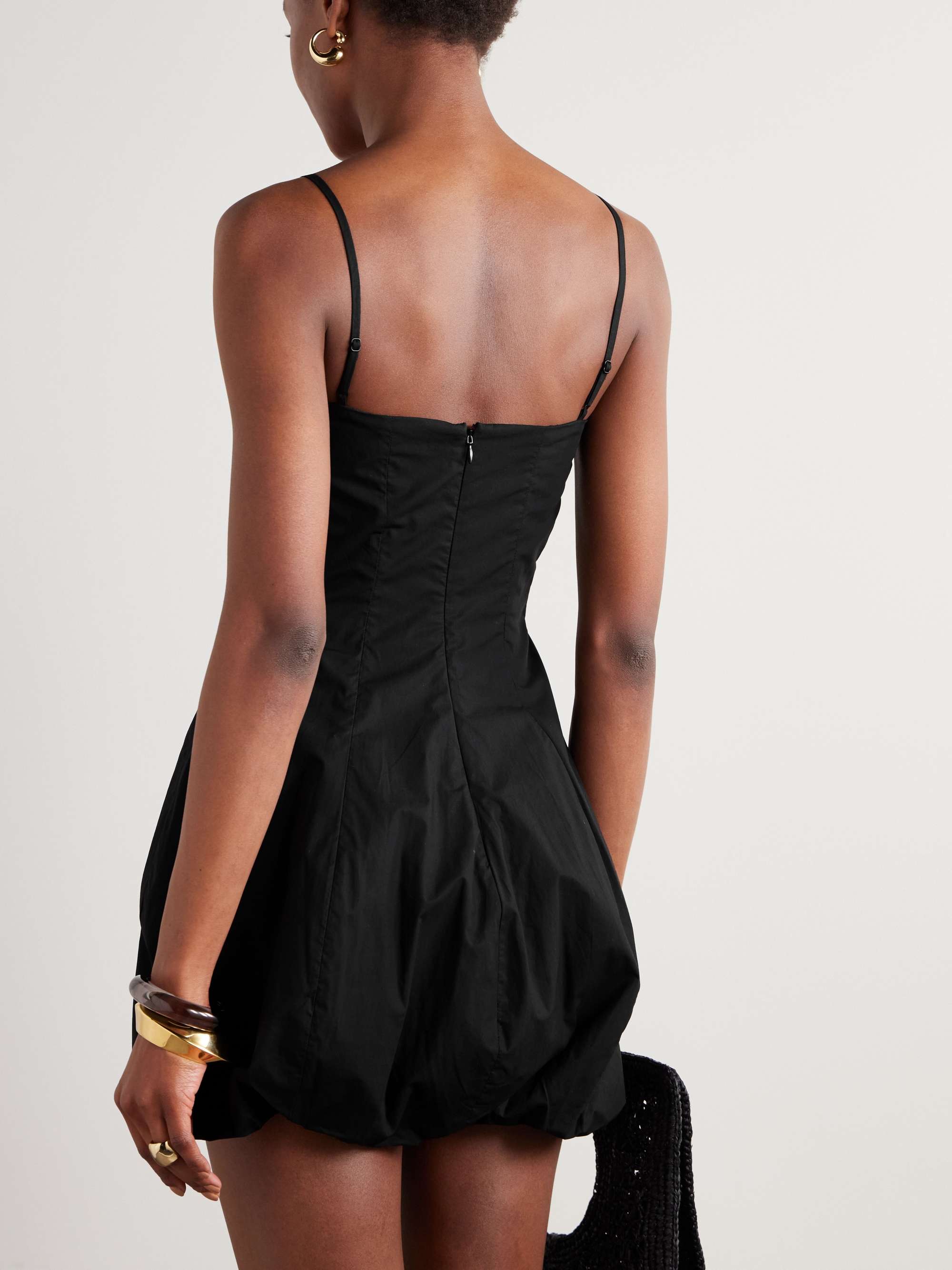 Lera cotton-poplin mini dress view