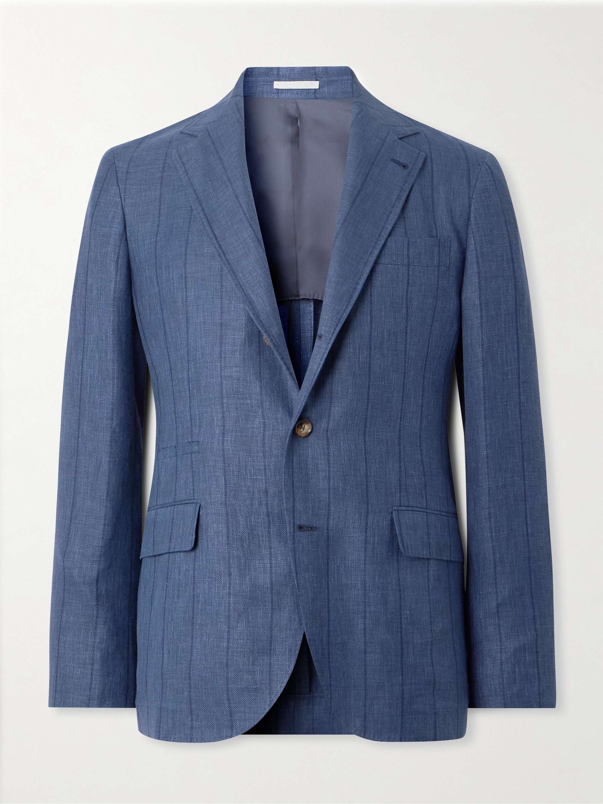 Wool, Linen and Silk-Blend Suit Jacket view