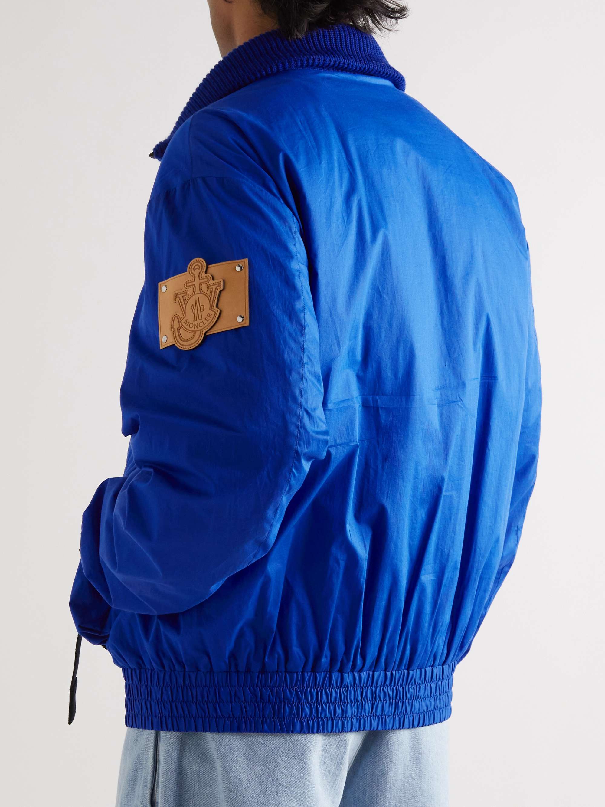 1 Moncler JW Anderson Skiddaw Logo-Appliquéd Padded Shell Down Jacket view