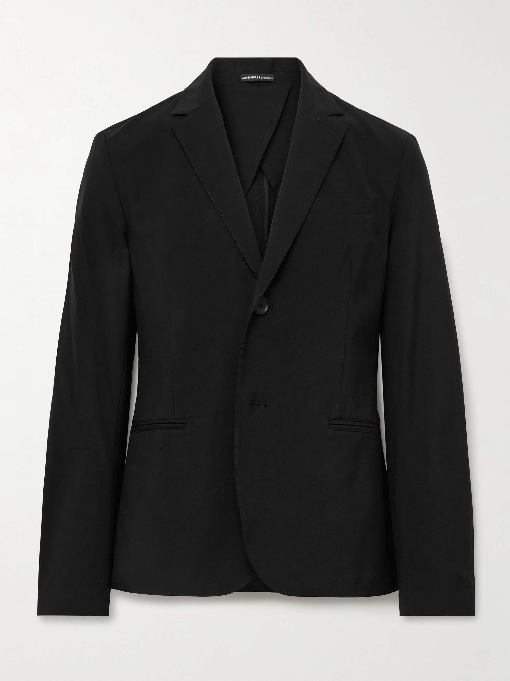 Performance Slim-Fit Unstructured Cotton-Blend Blazer view
