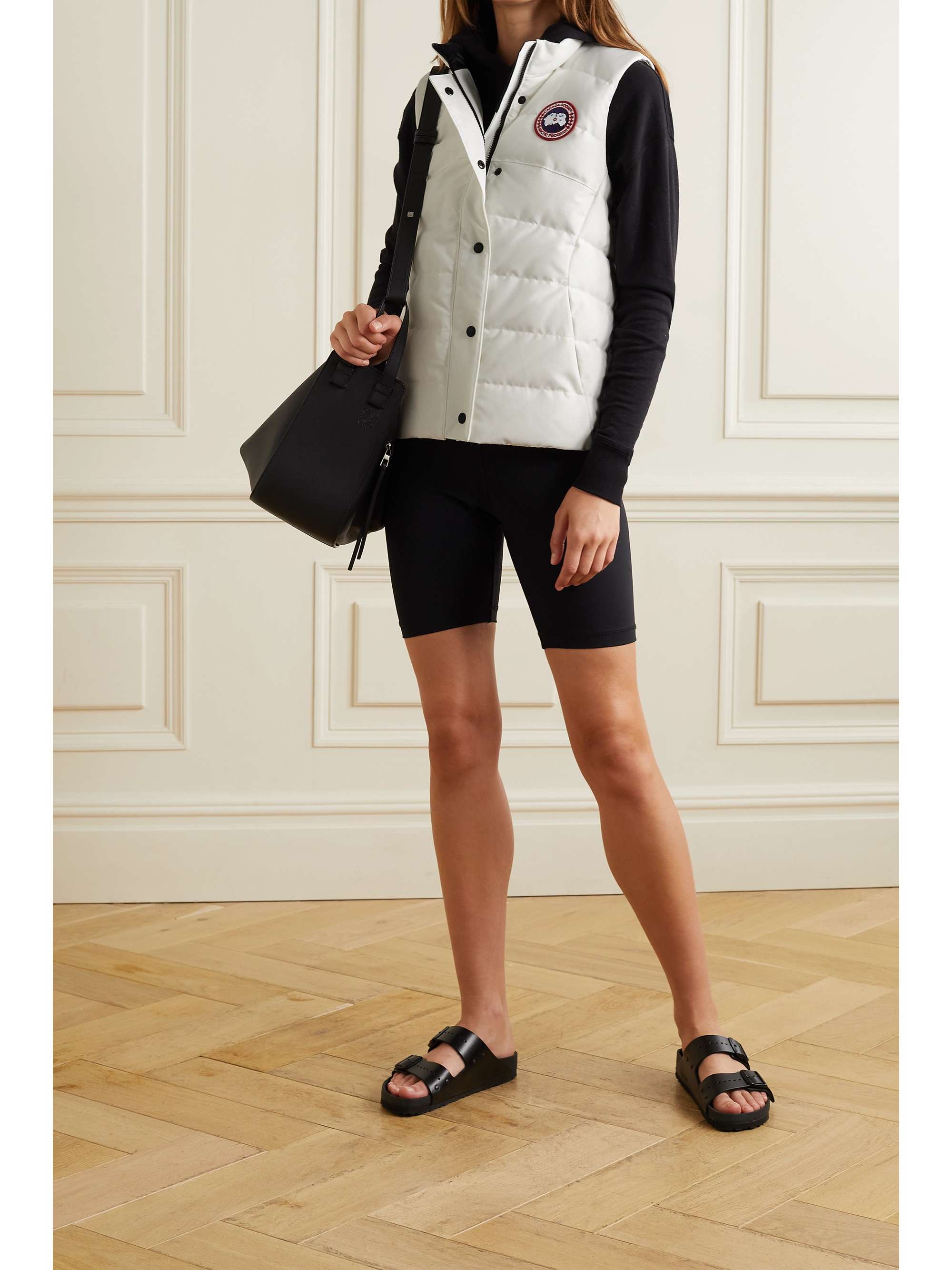 Freestyle quilted shell down vest view