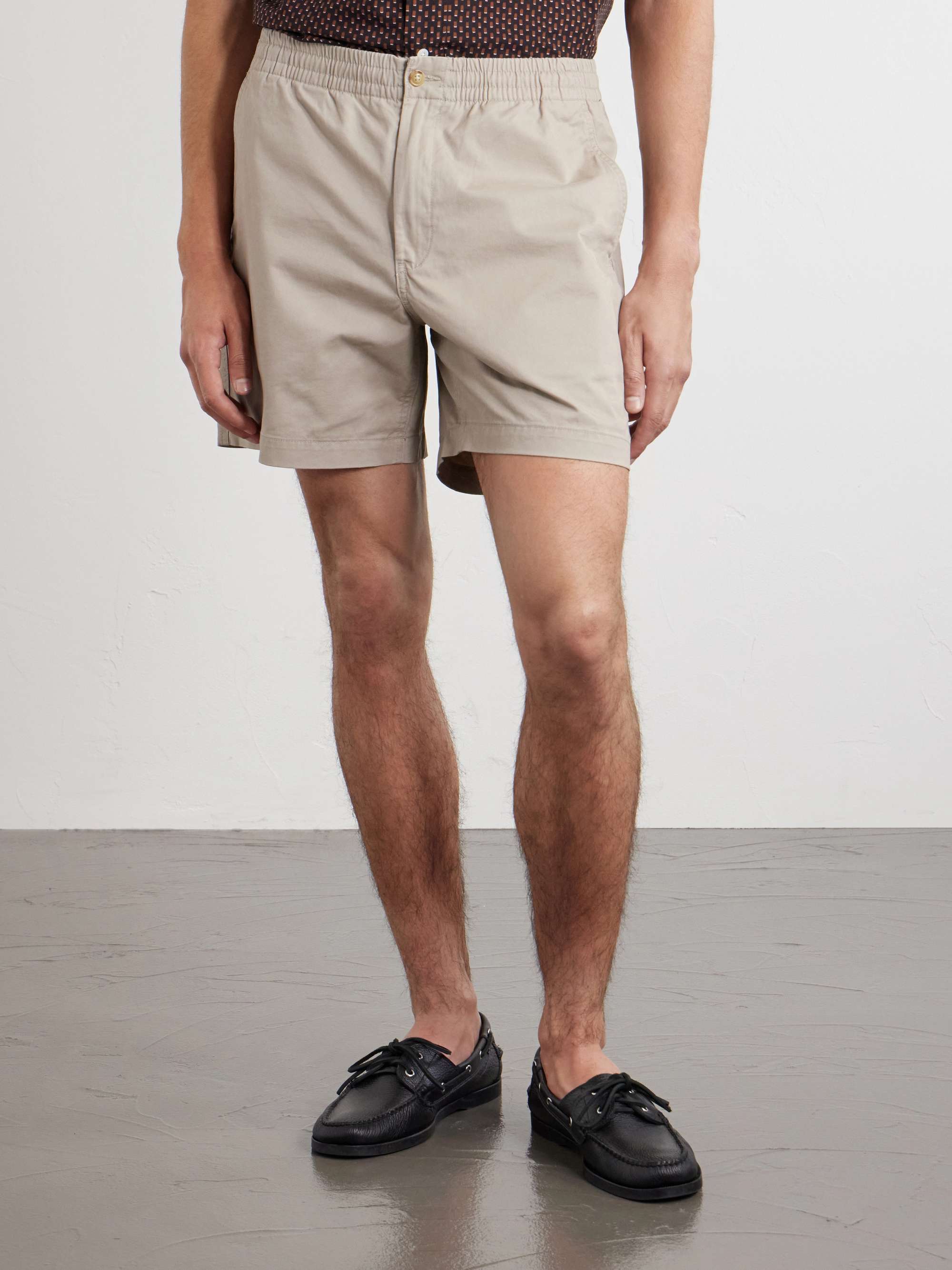 Stretch Cotton-Twill Shorts view