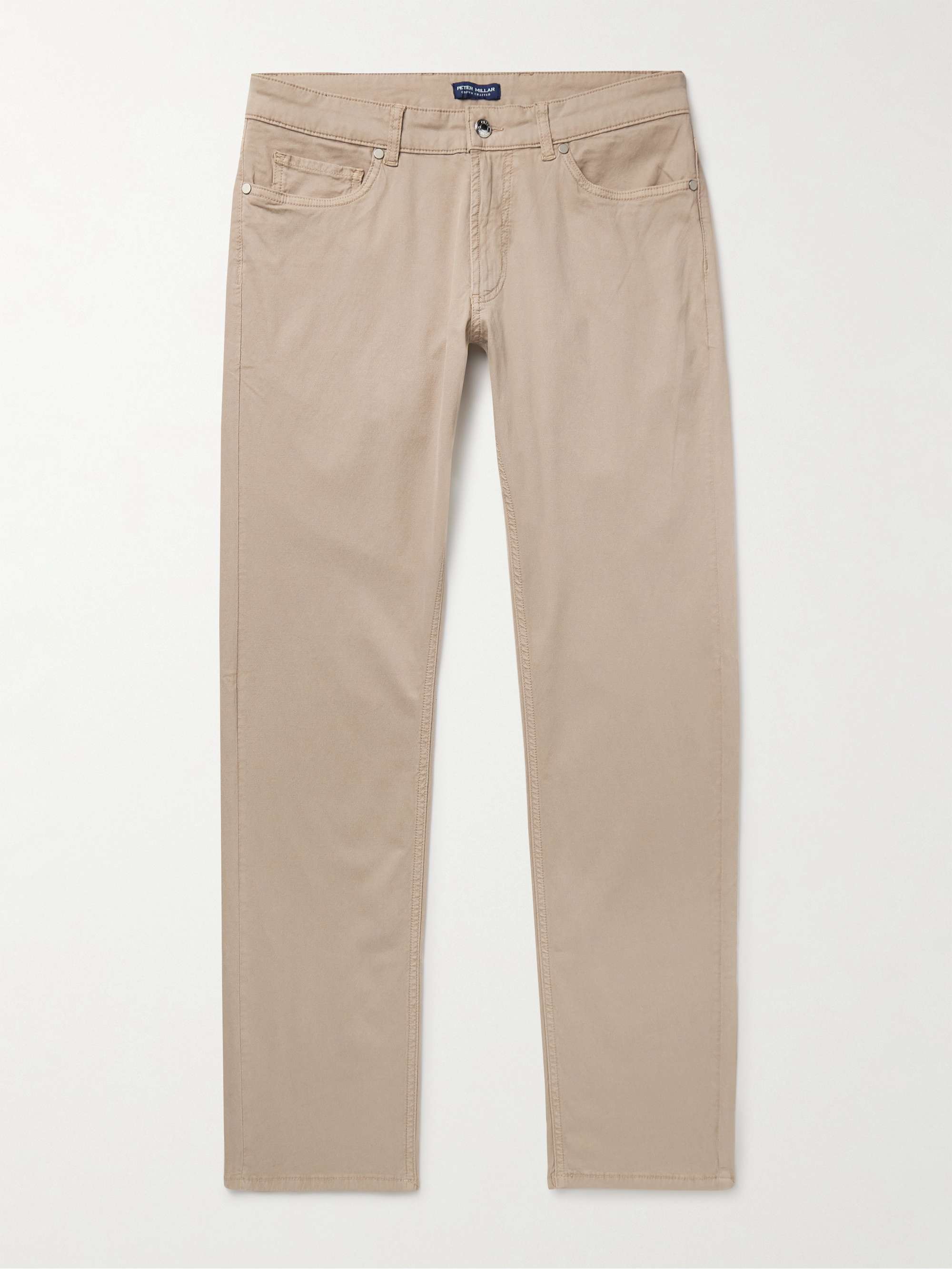 Wayfare Slim-Fit Stretch-TENCEL™ and Cotton-Blend Twill Trousers view