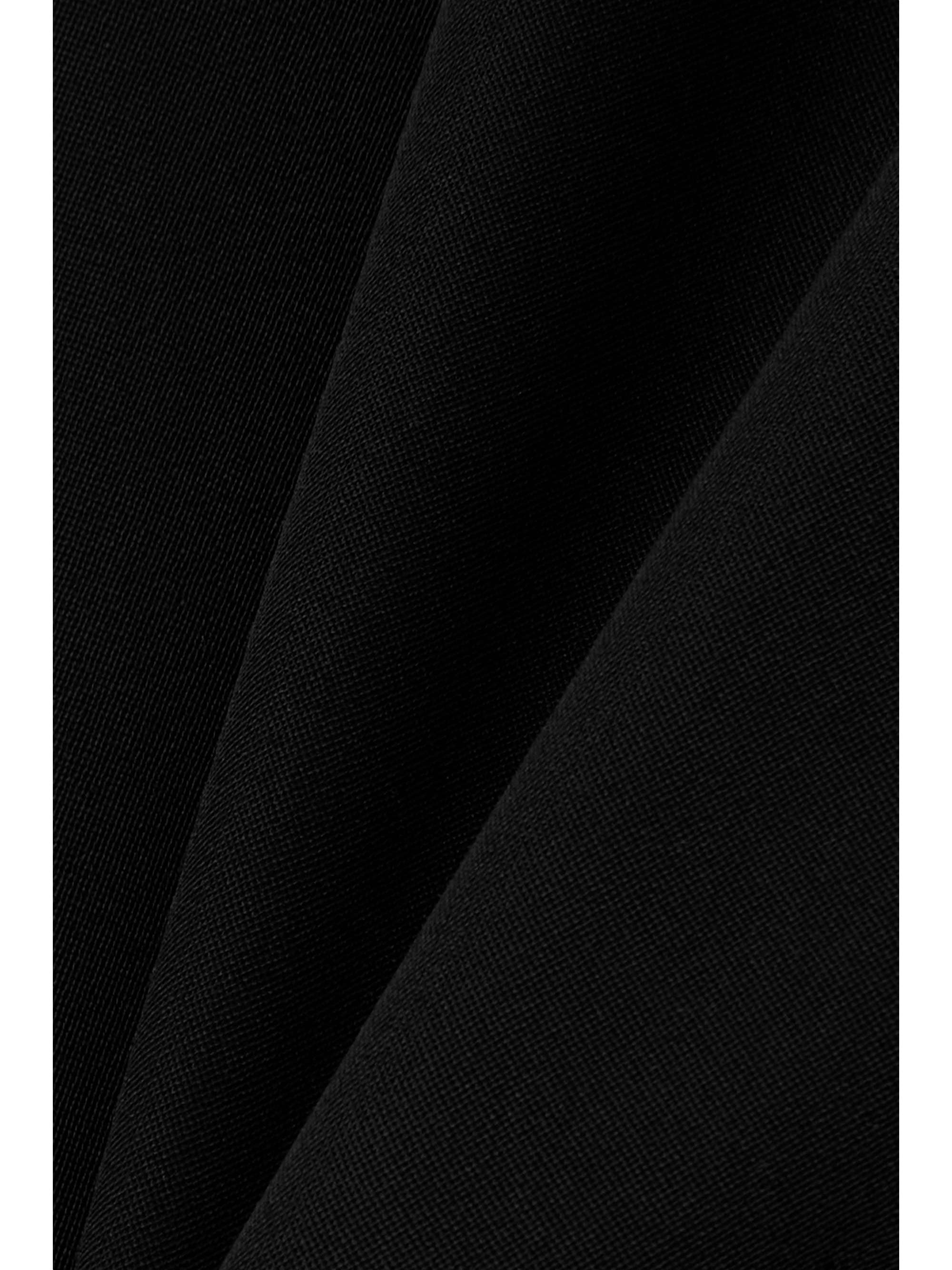 Wool-barathea wide-leg pants view