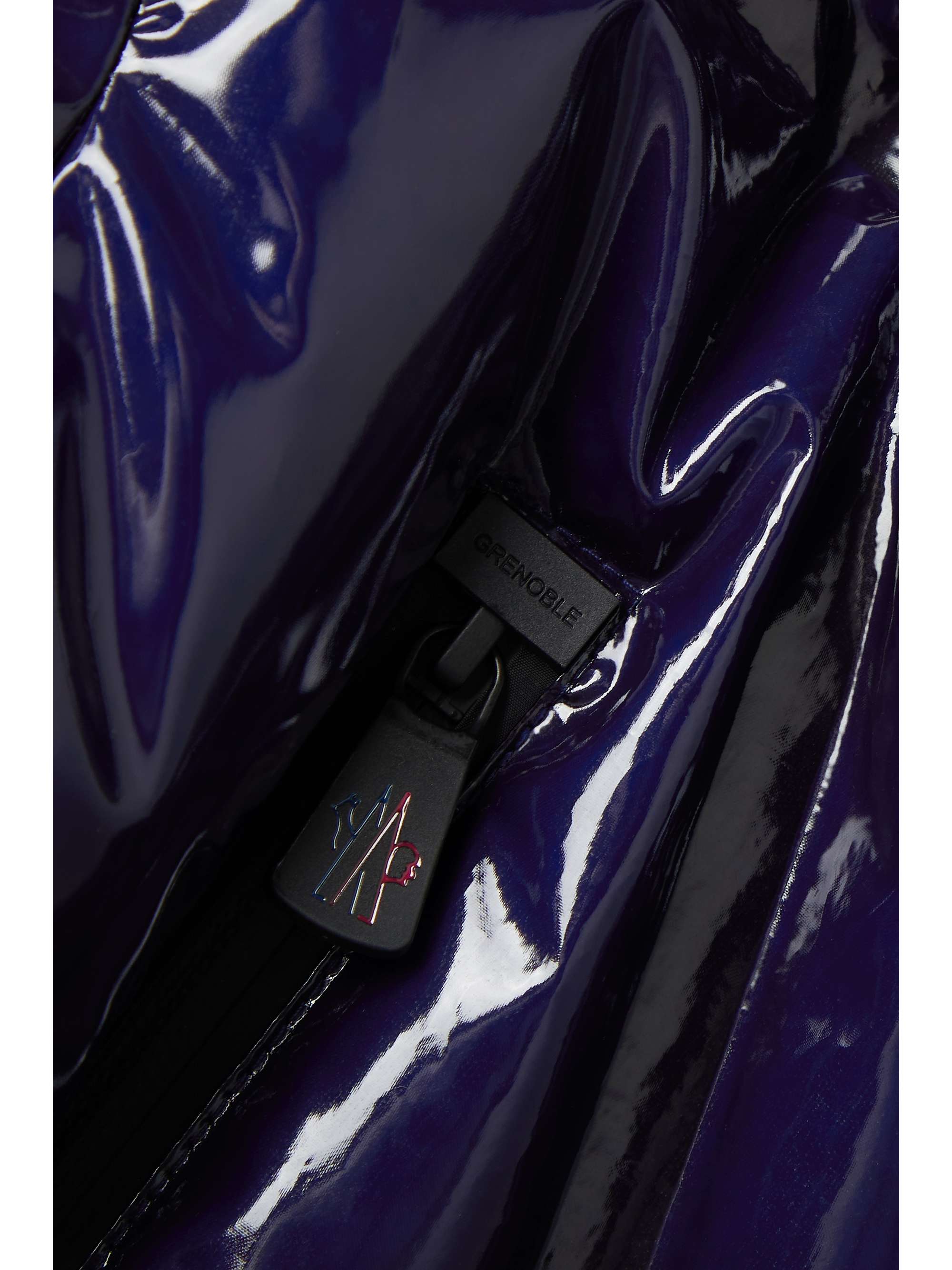 Siguret cropped hooded quilted down ski jacket view