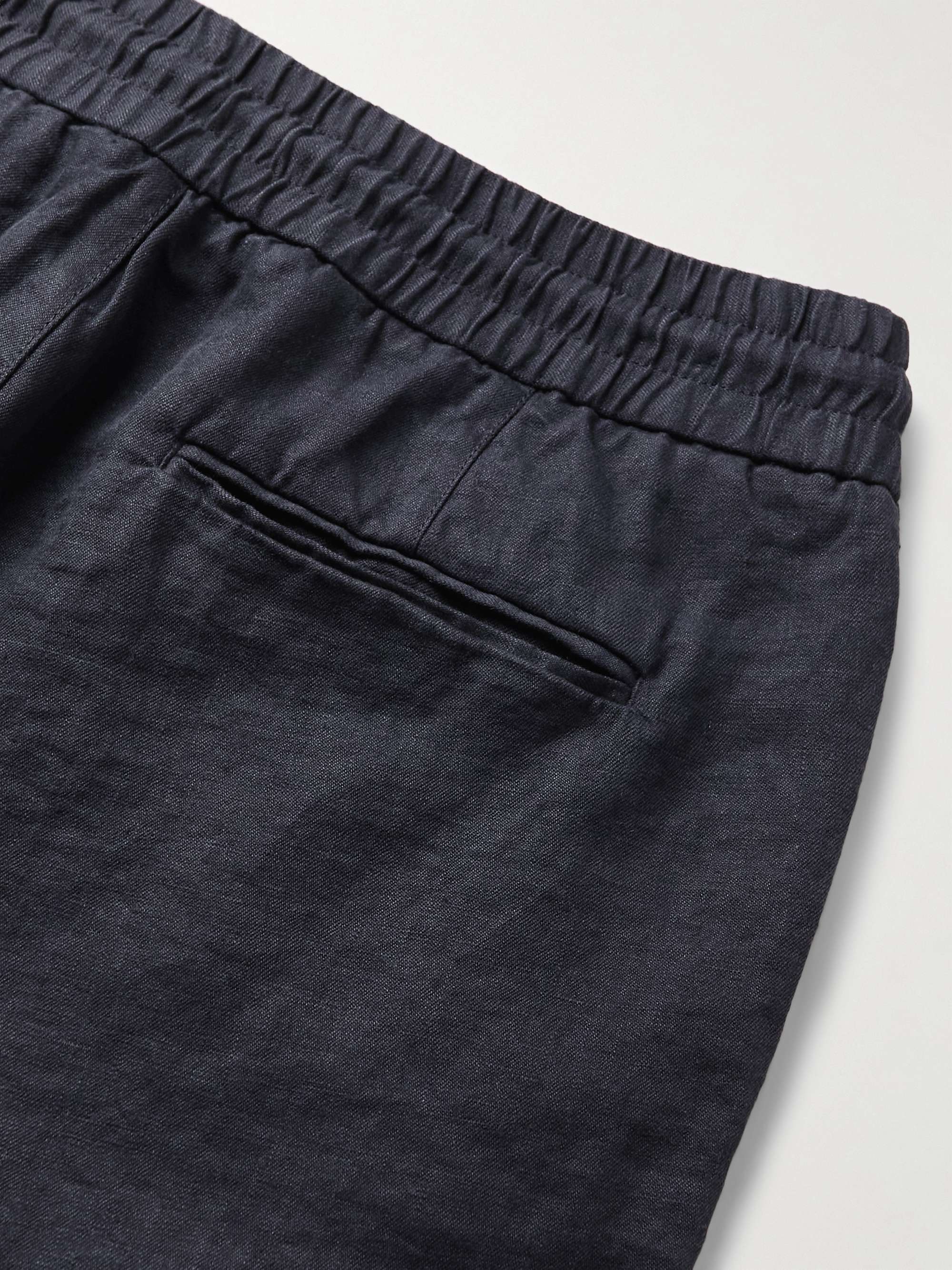 Cornell Slim-Fit Linen Shorts view