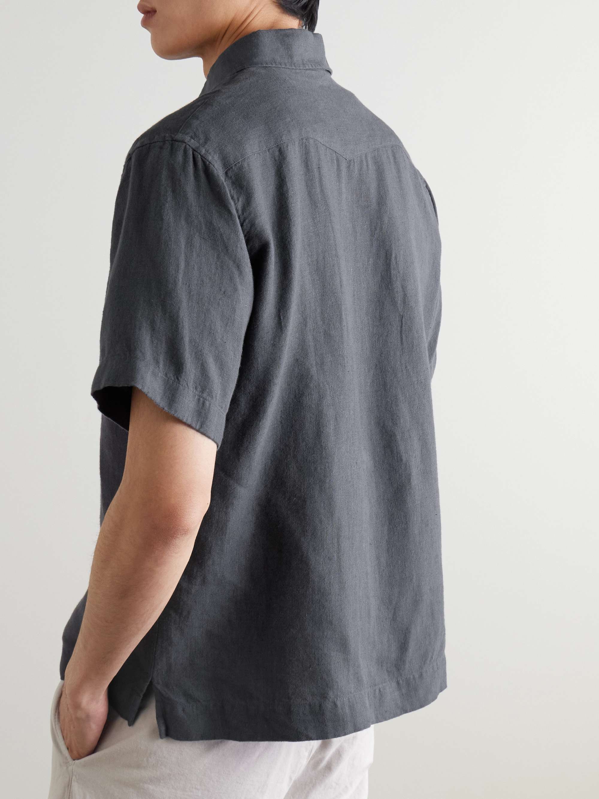 Santiago Linen Shirt view