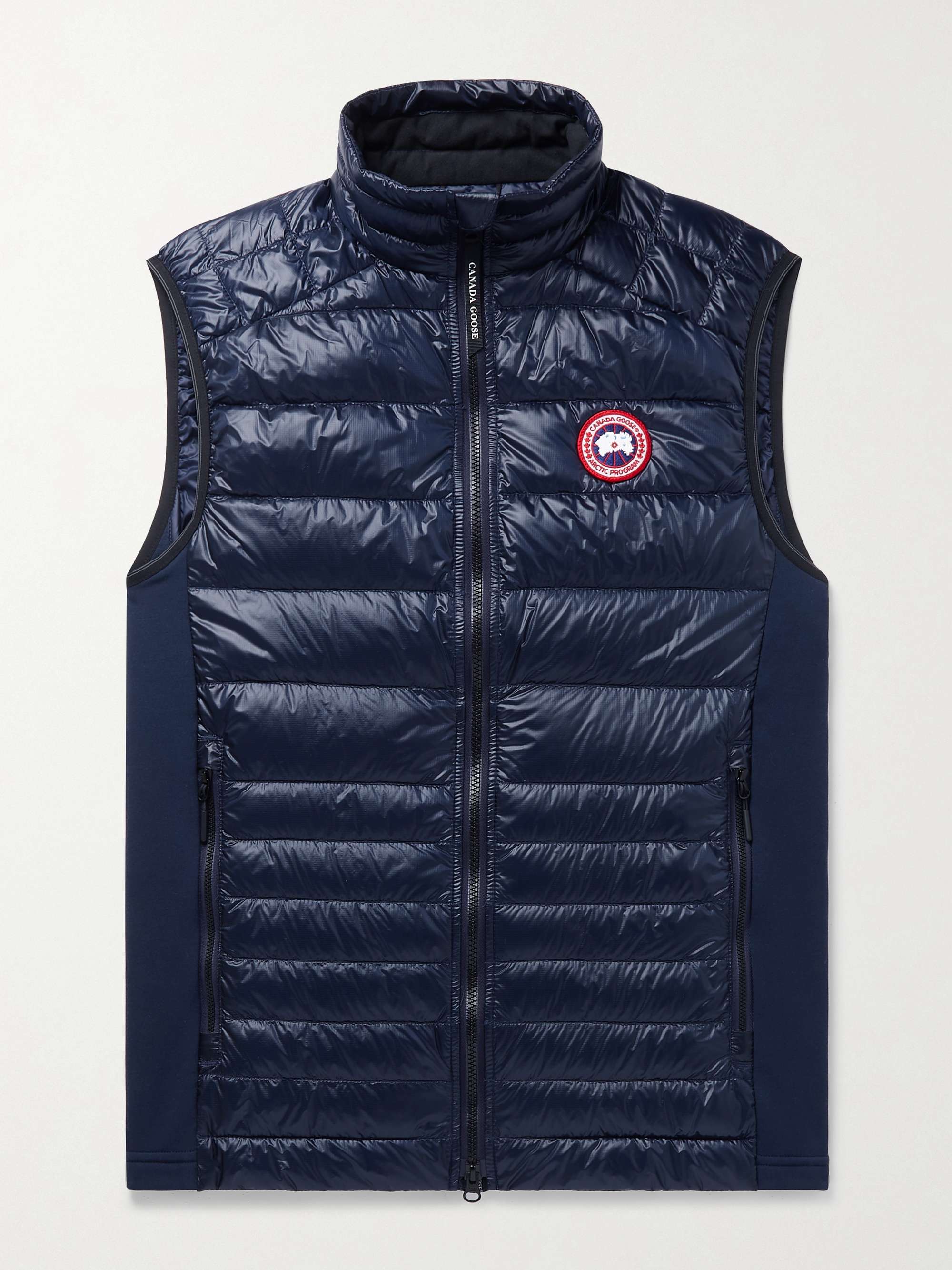 Hybridge Lite Slim-Fit Quilted Shell Down Gillet view