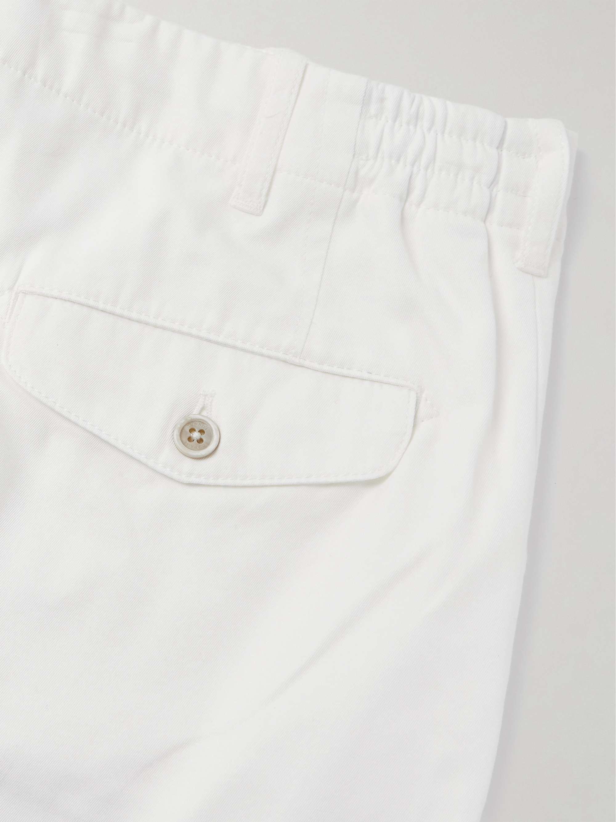 Straight-Leg Cotton-Twill Chino Shorts view