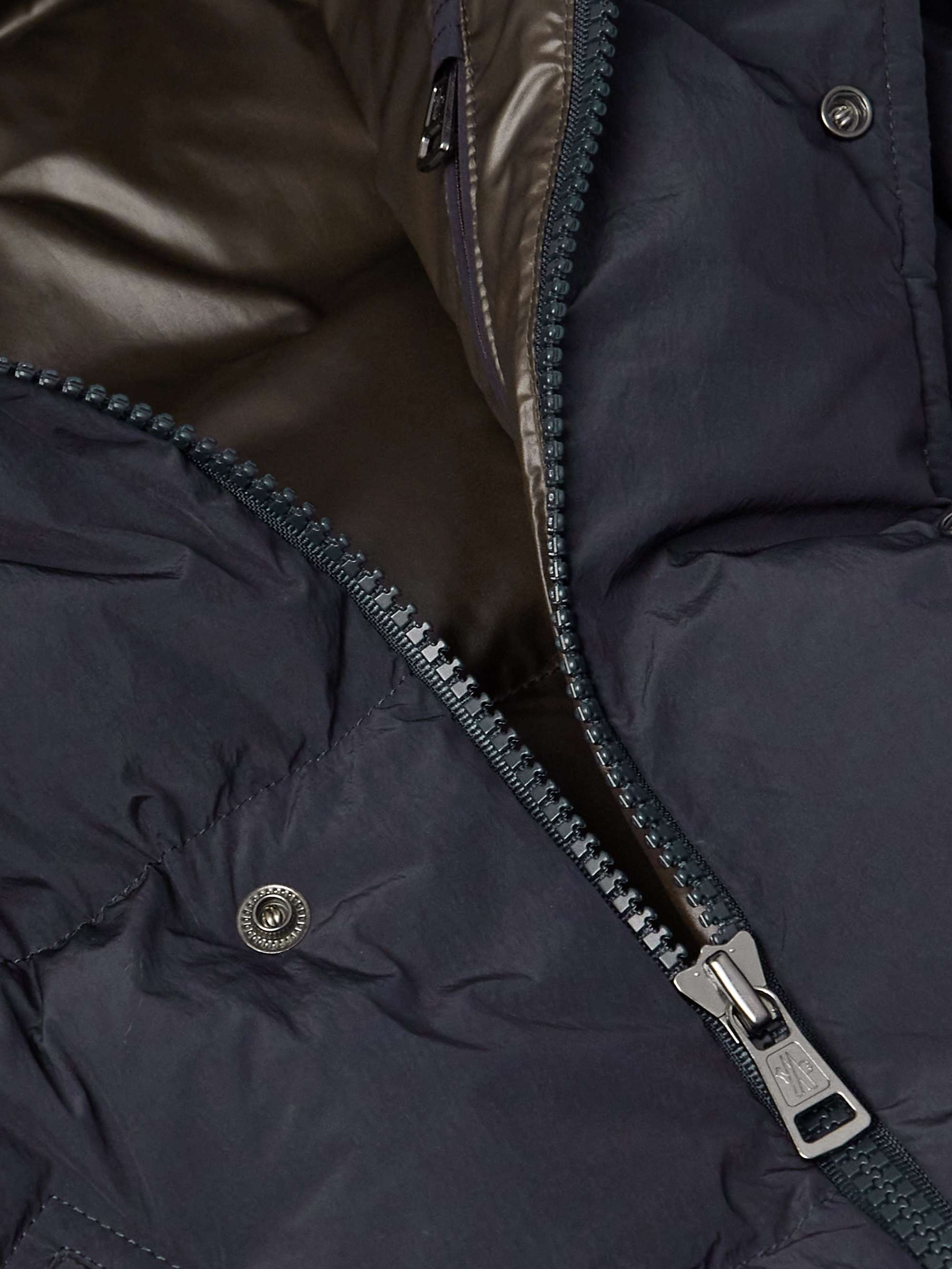 Marcelettes Faux Shearling-Trimmed Quilted Shell Down Jacket view