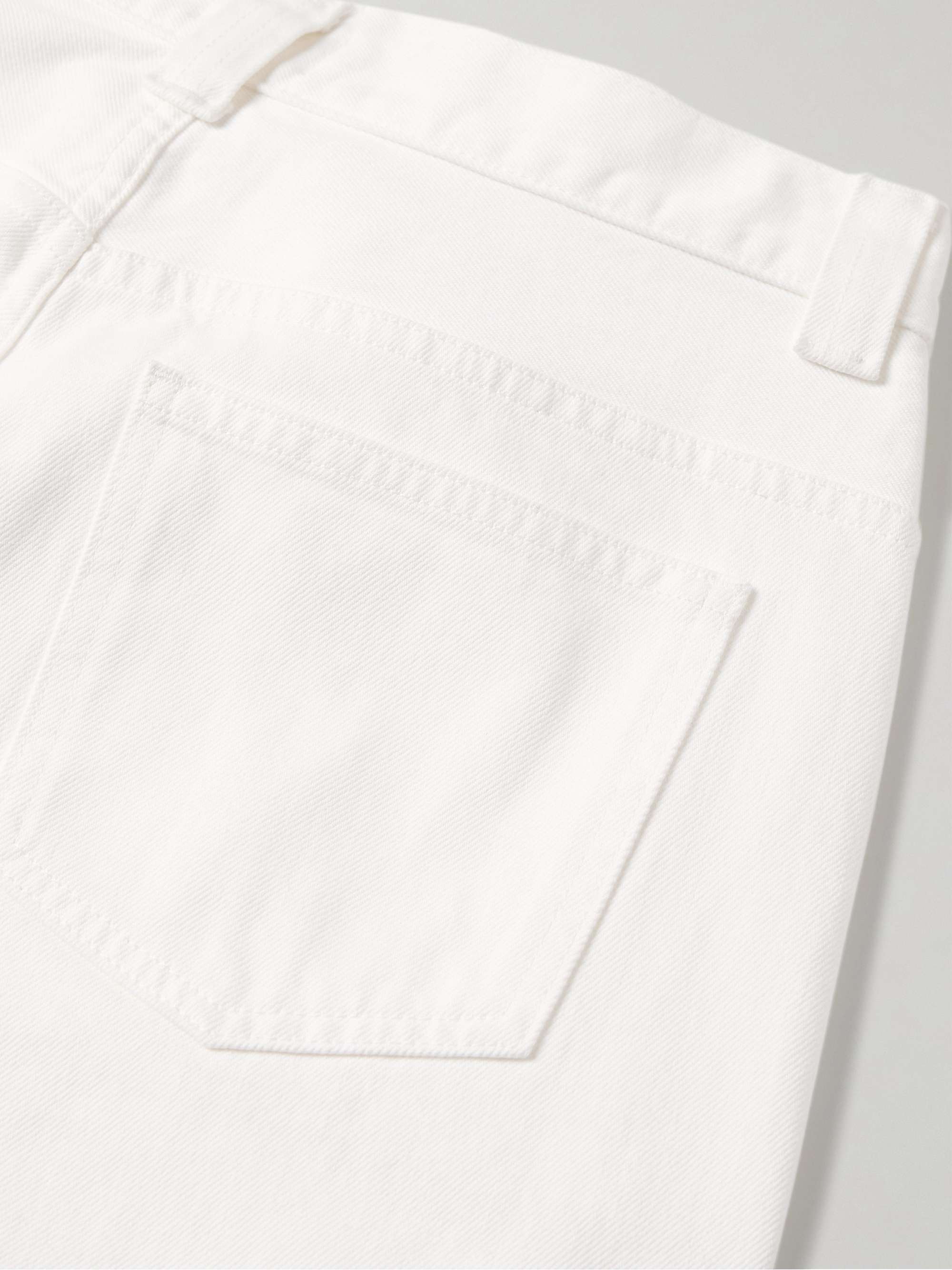 Callum mid-rise straight-leg jeans view