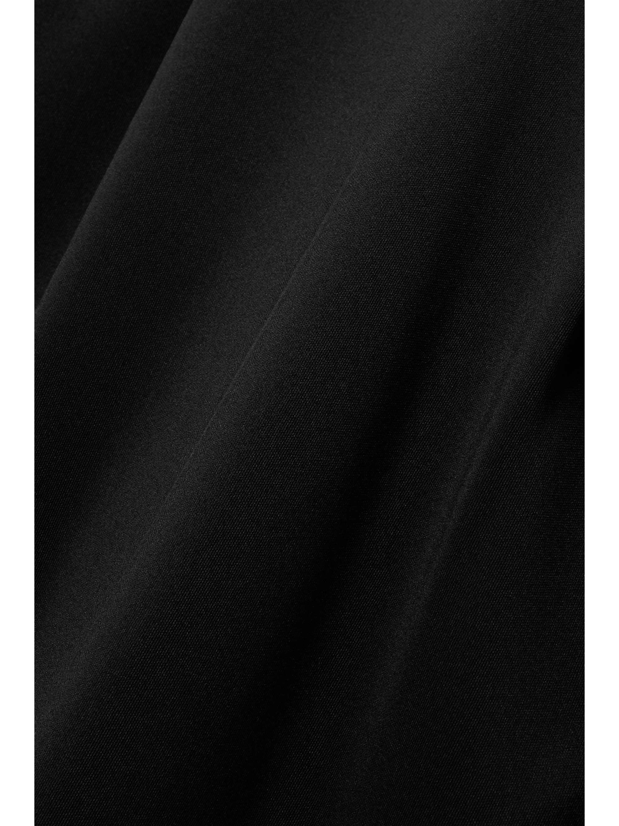 Pleated ponte mini dress view
