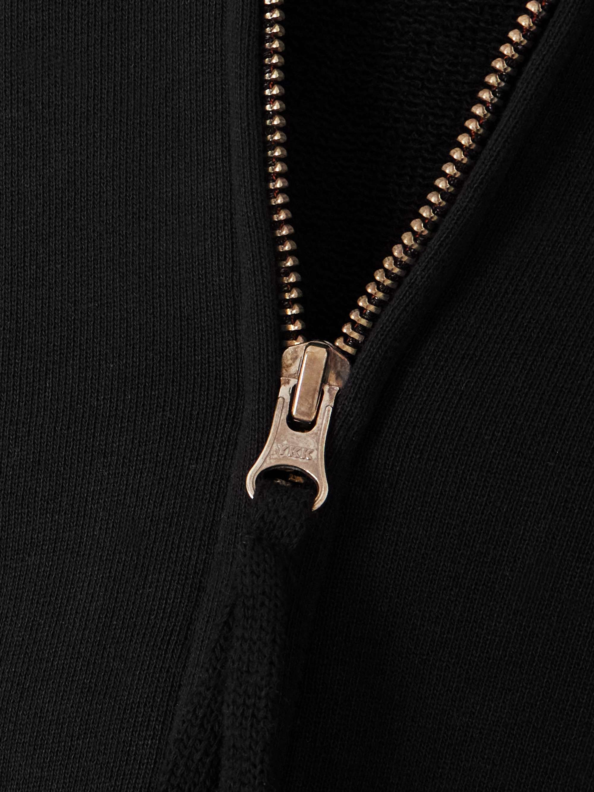 Callie cotton-jersey hoodie view