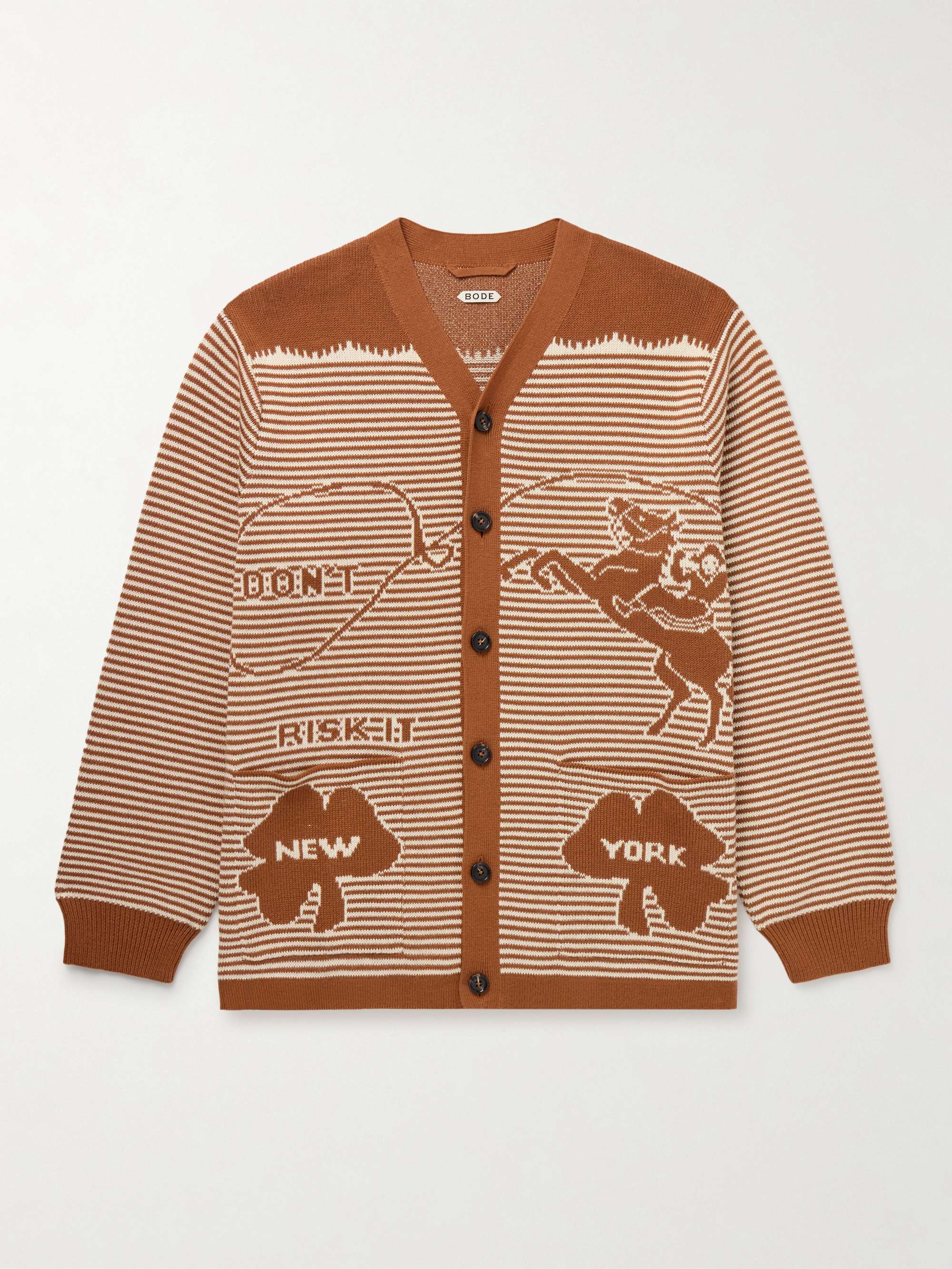Buckaroo Cotton-Jacquard Cardigan view