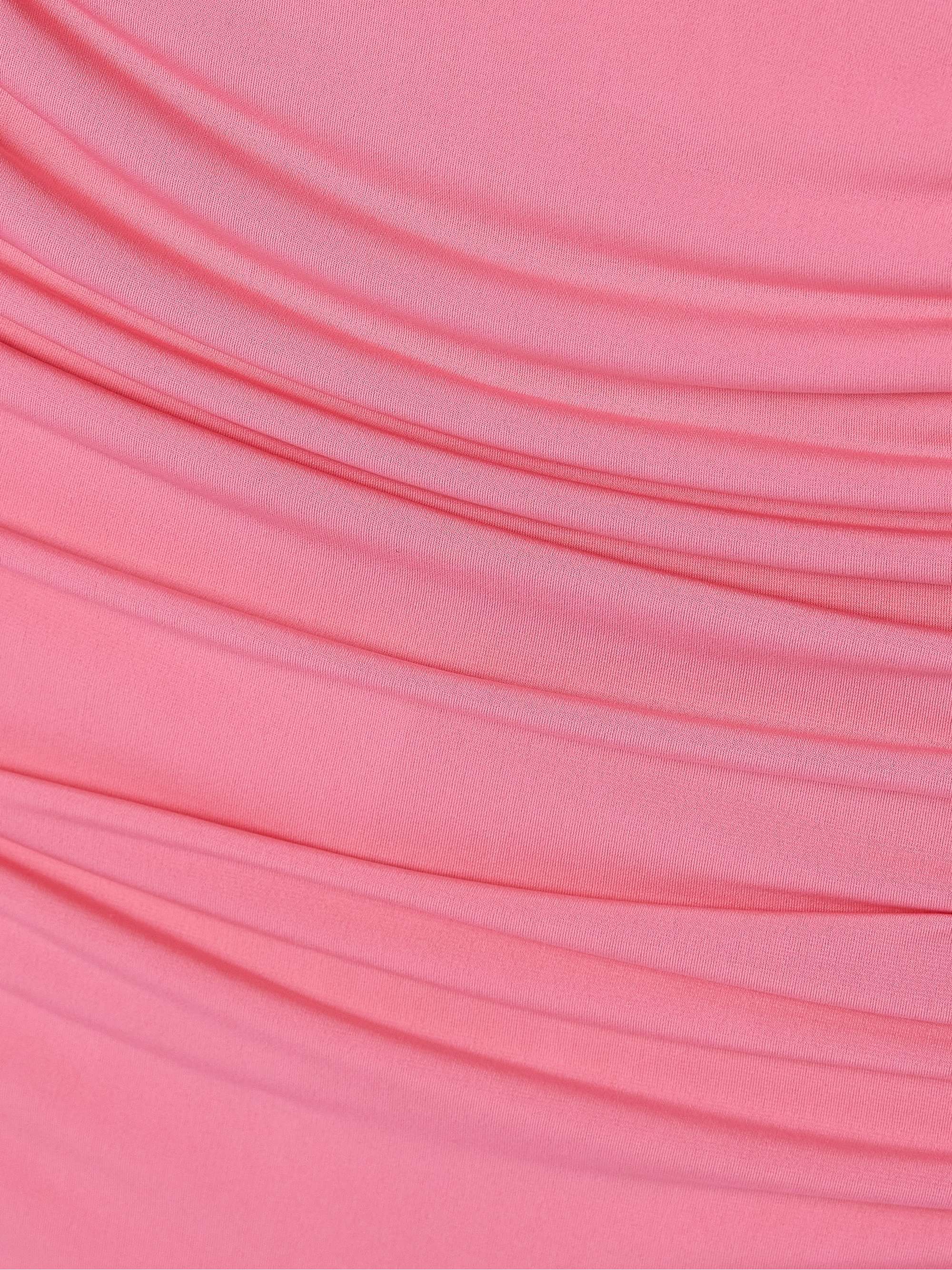 Ruched stretch-jersey gown view