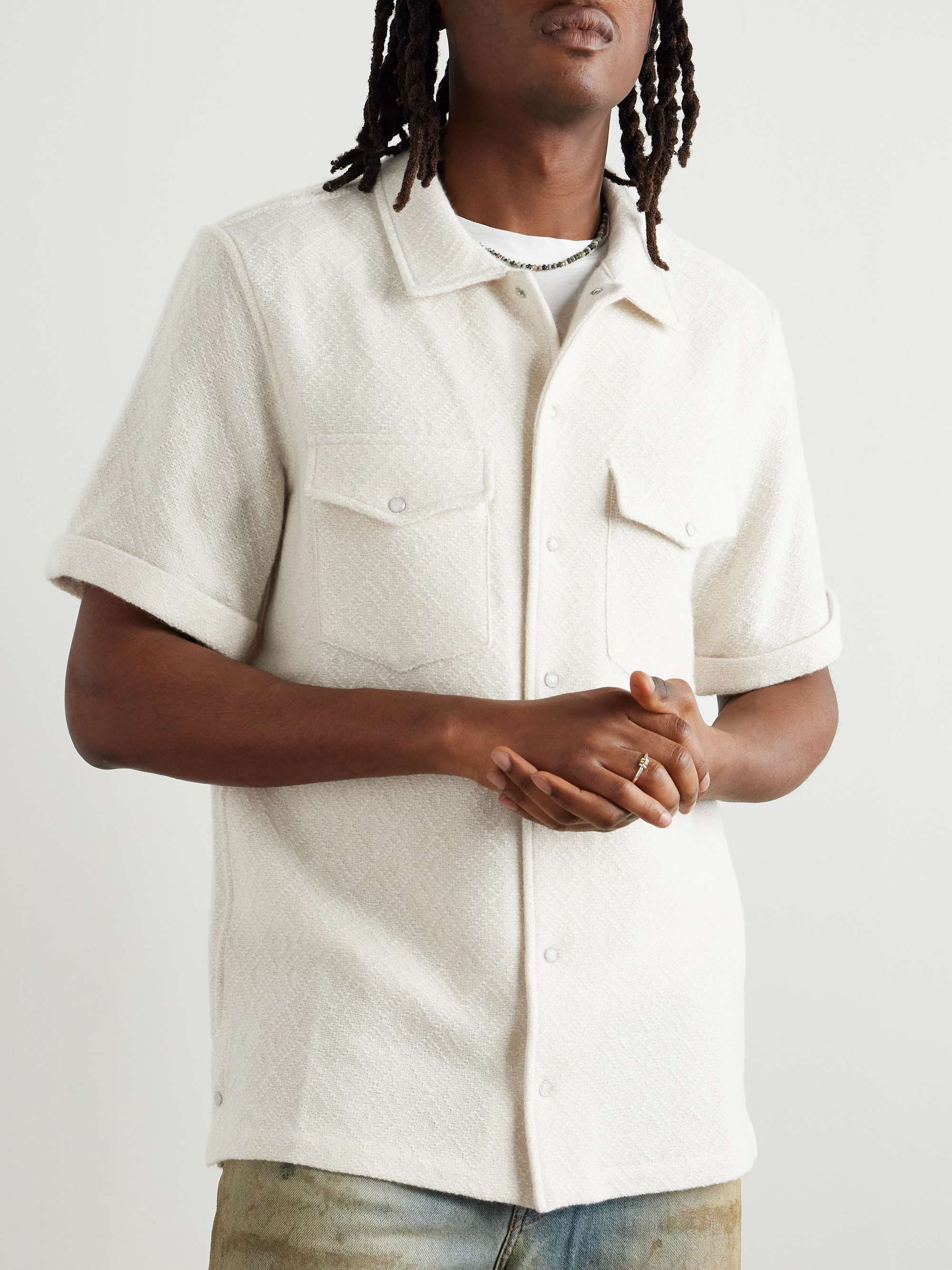 Cashmere-Jacquard Shirt view