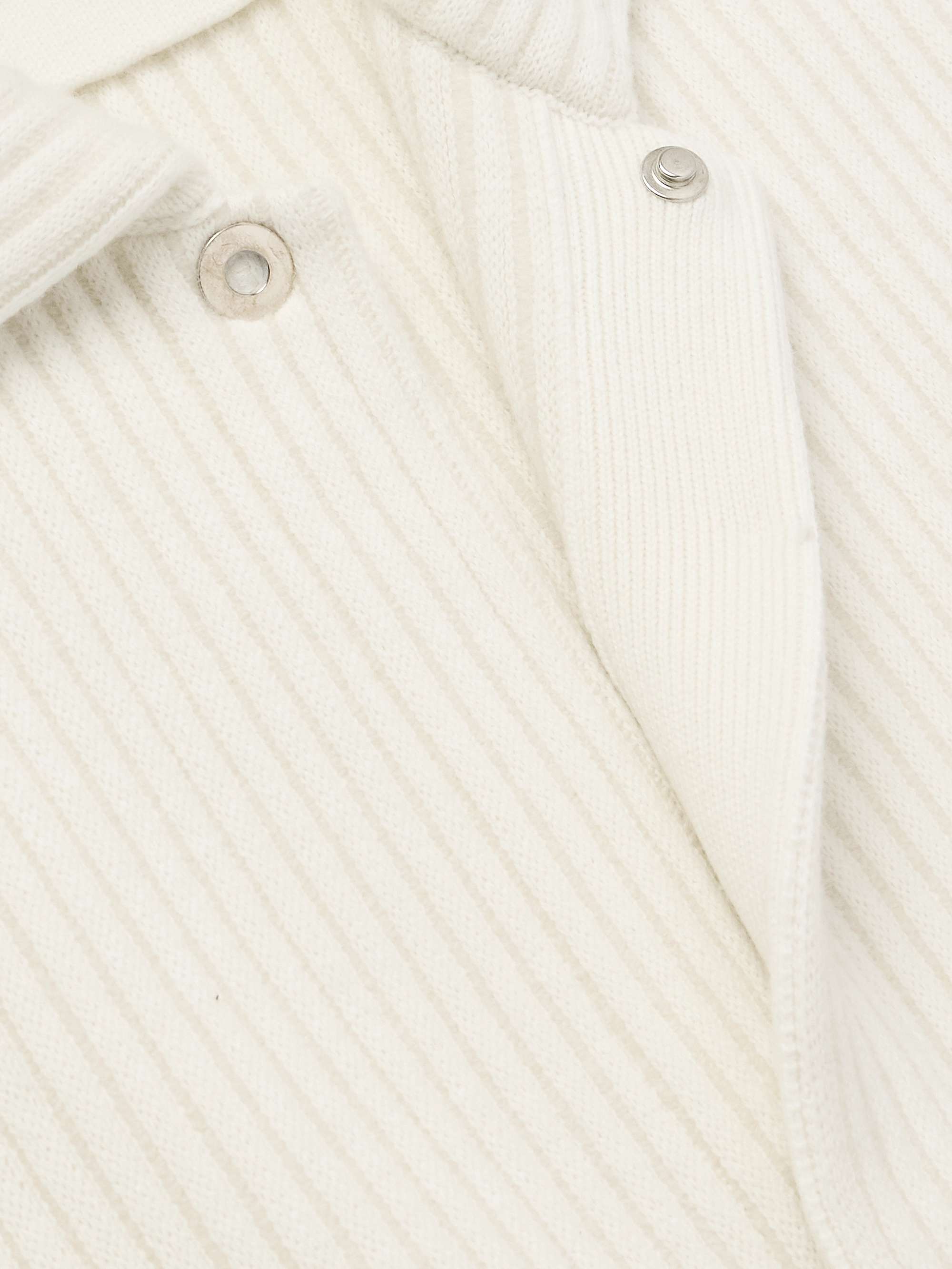 Ribbed Wool and Cashmere-Blend Jacket view