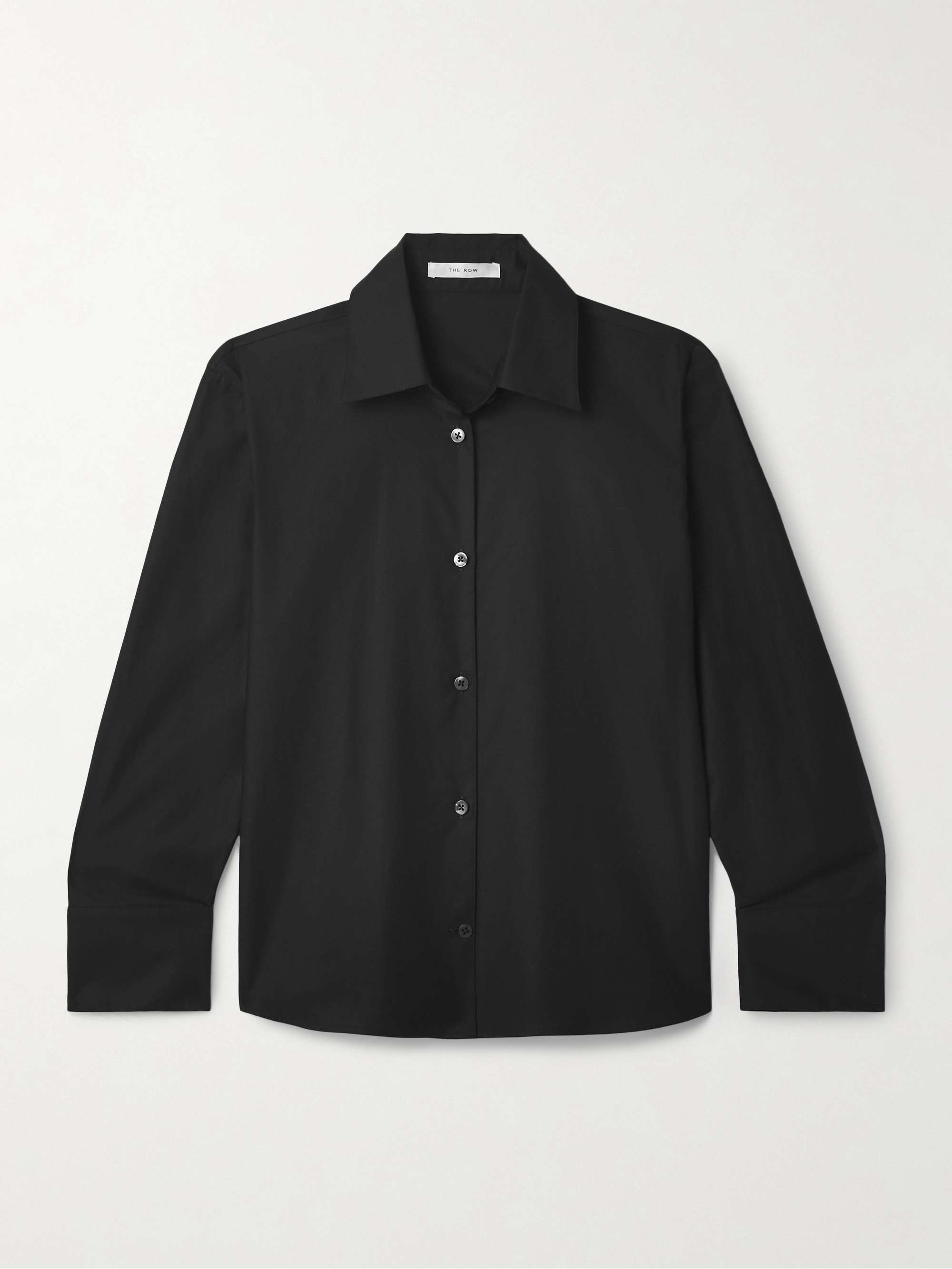 Frou cotton-blend poplin shirt view