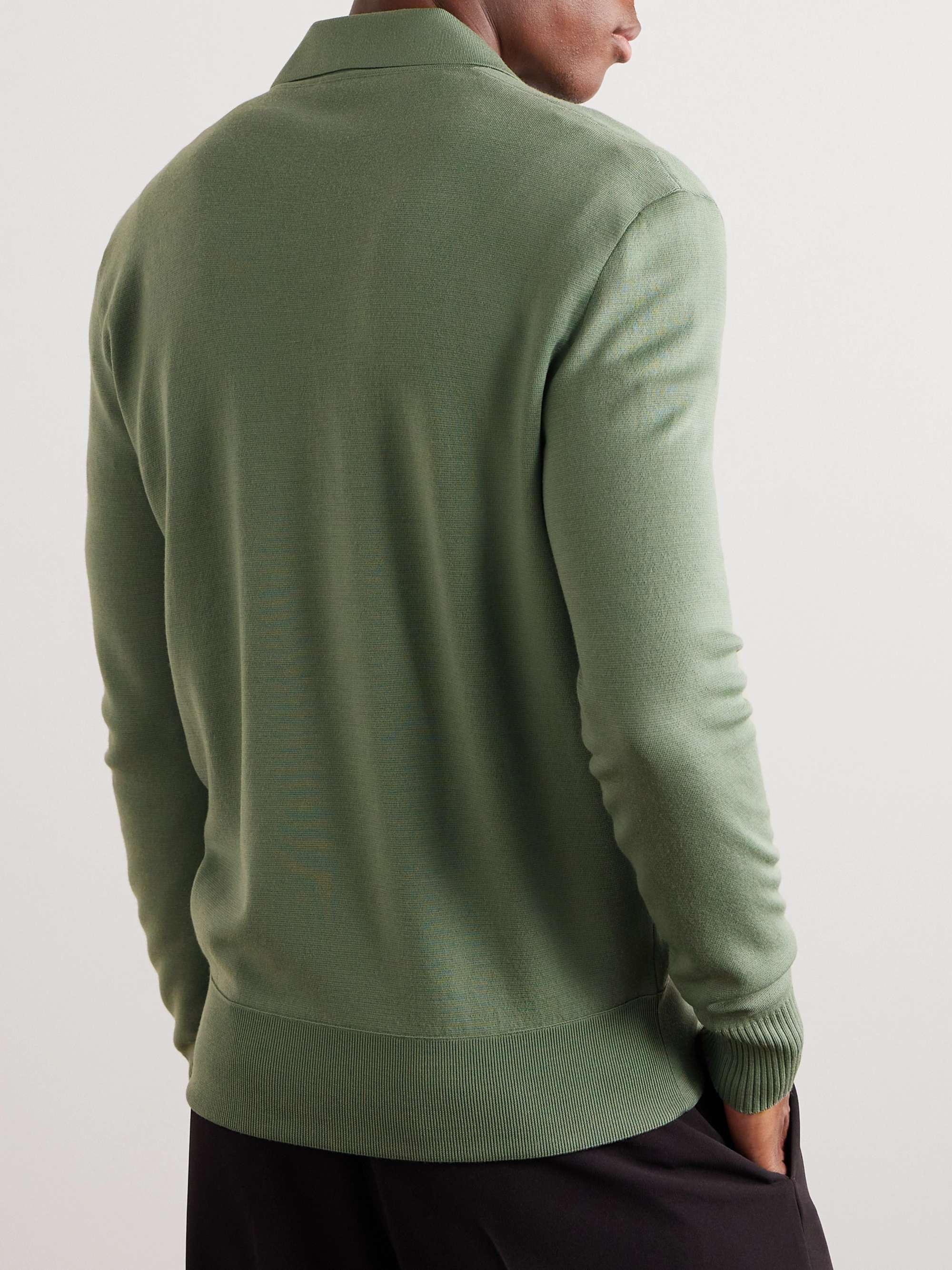 Aspen Wool Polo Shirt view