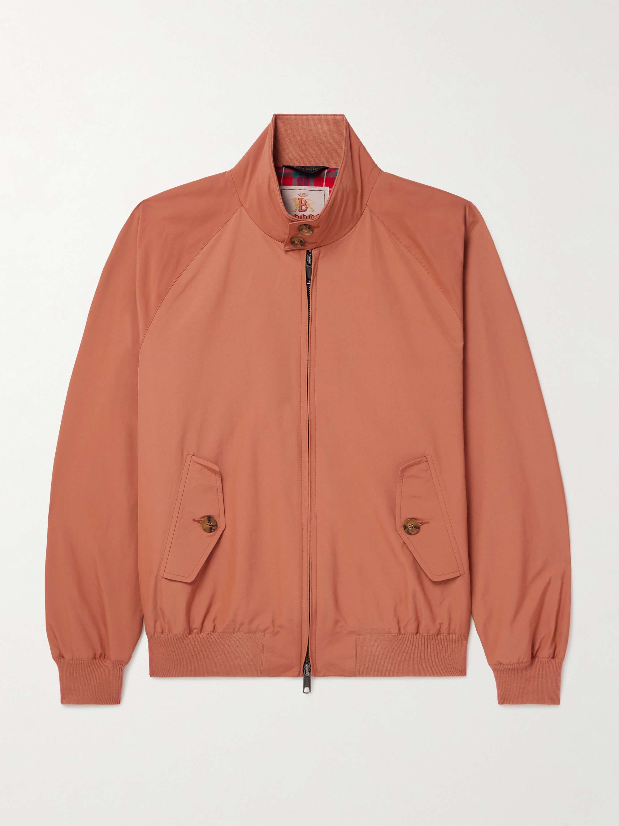 G9 Cotton-Blend Harrington Jacket view
