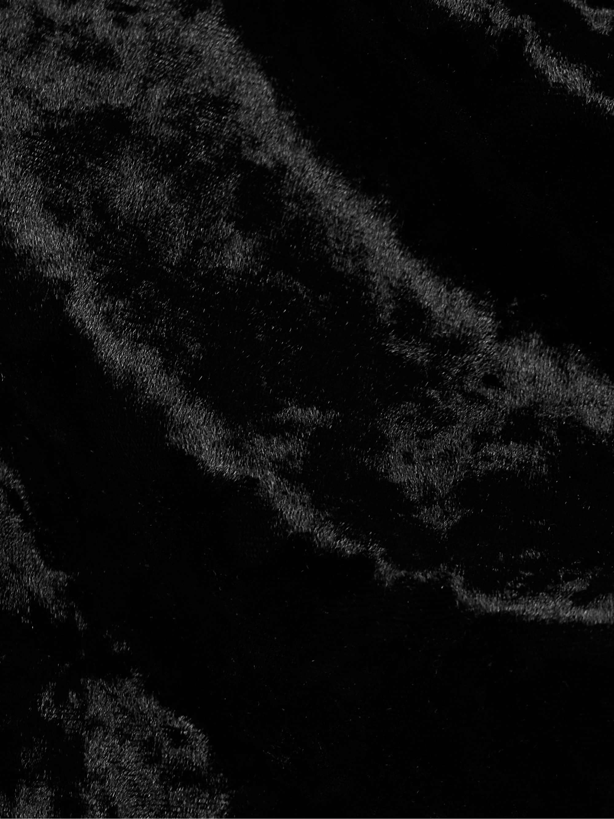 Baixa draped velvet top view