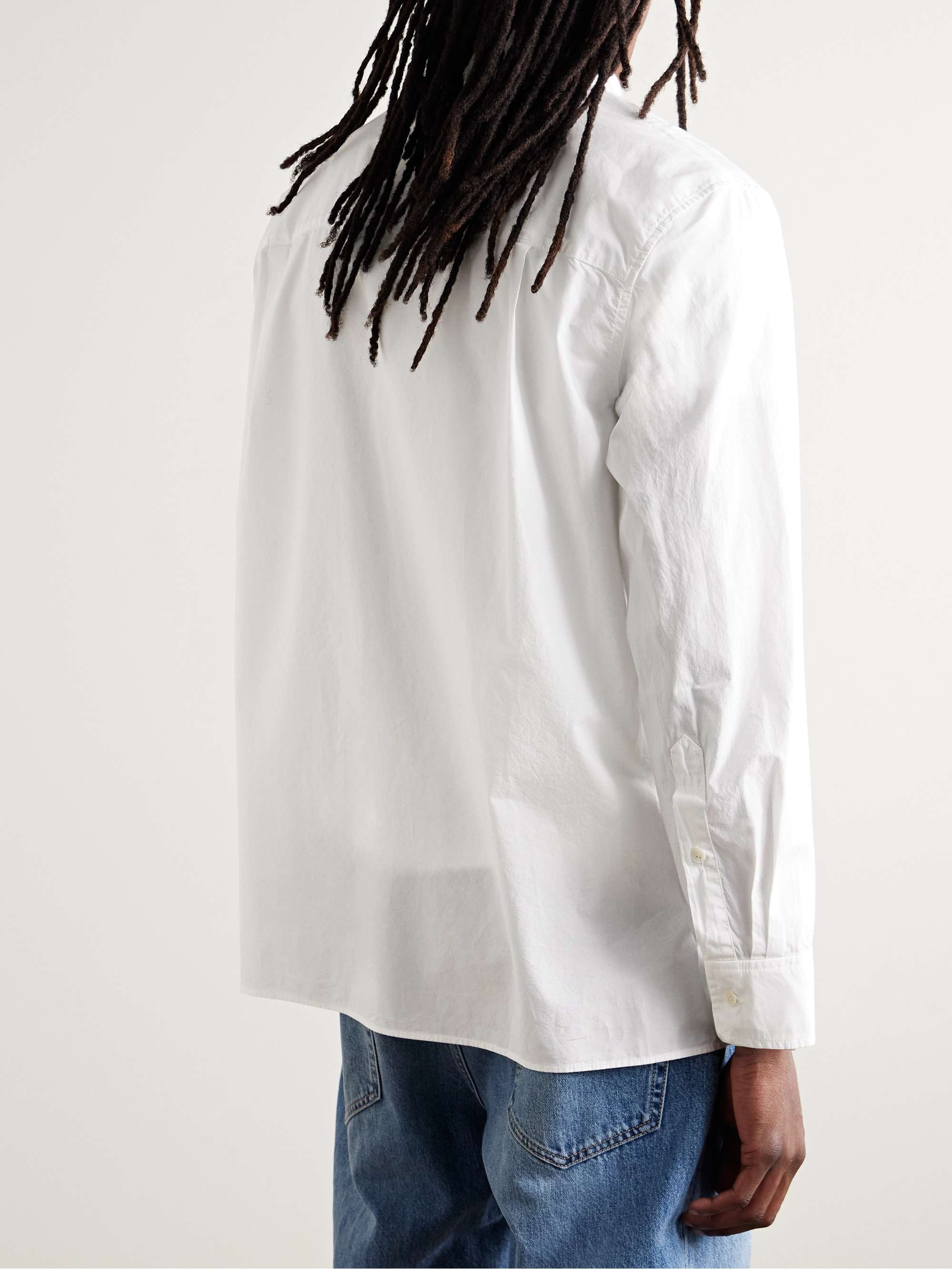 Caiden Cotton-Poplin Shirt view