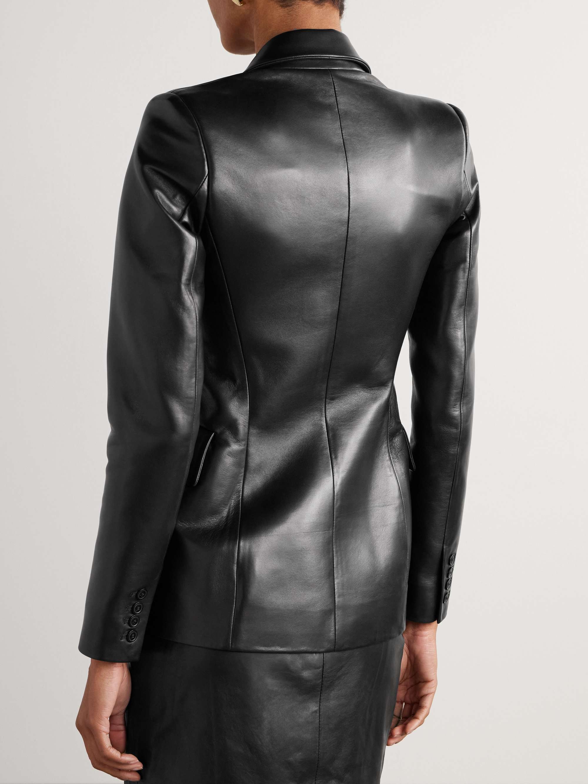 Morelli Bar leather jacket view