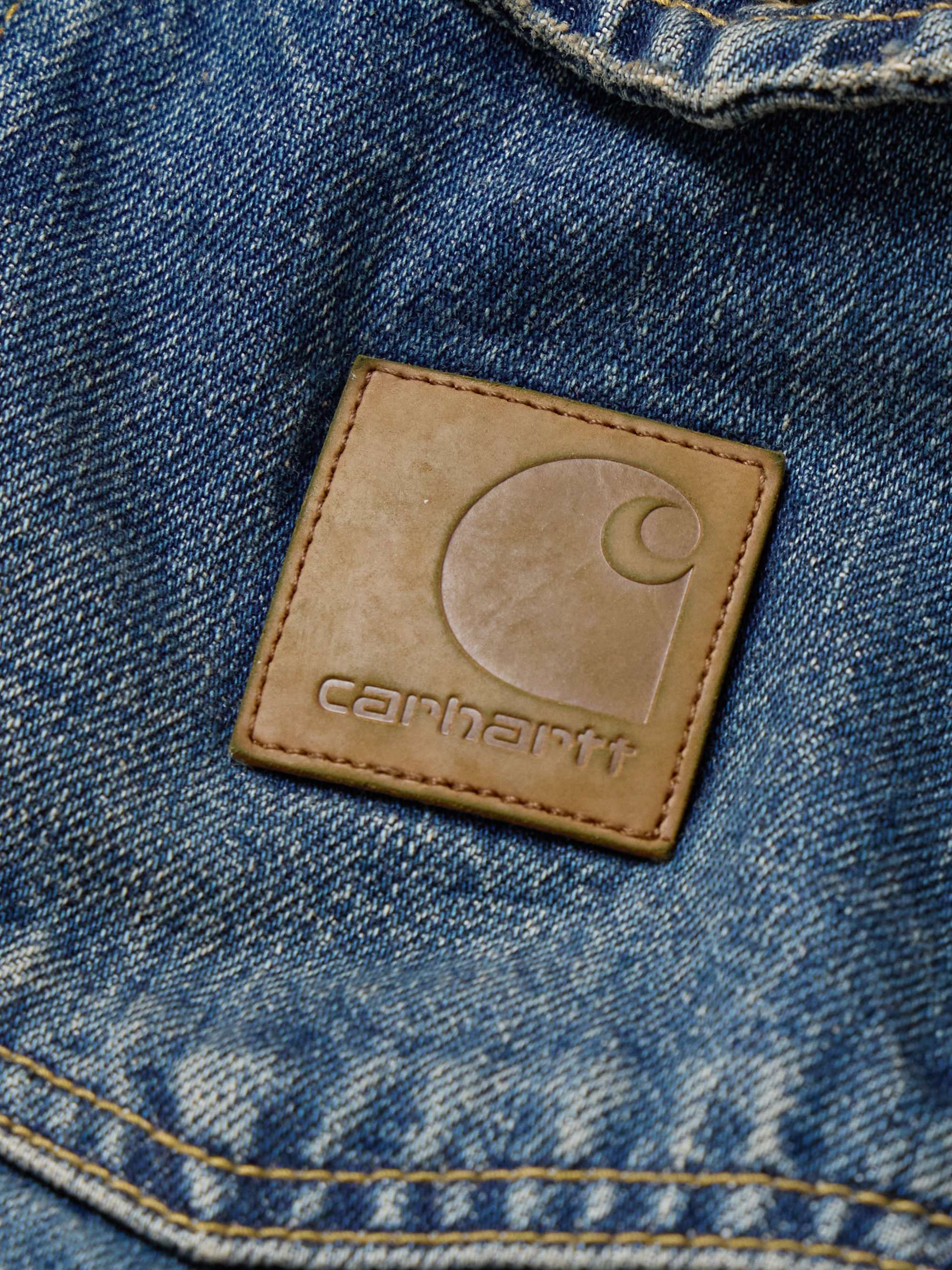 Lincoln Logo-Appliquéd Denim Overshirt view