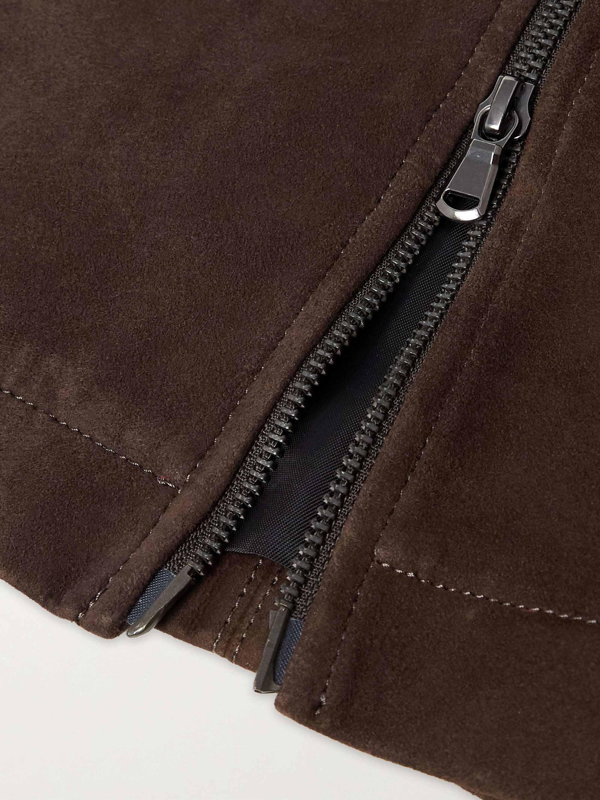 Suede Harrington Jacket view