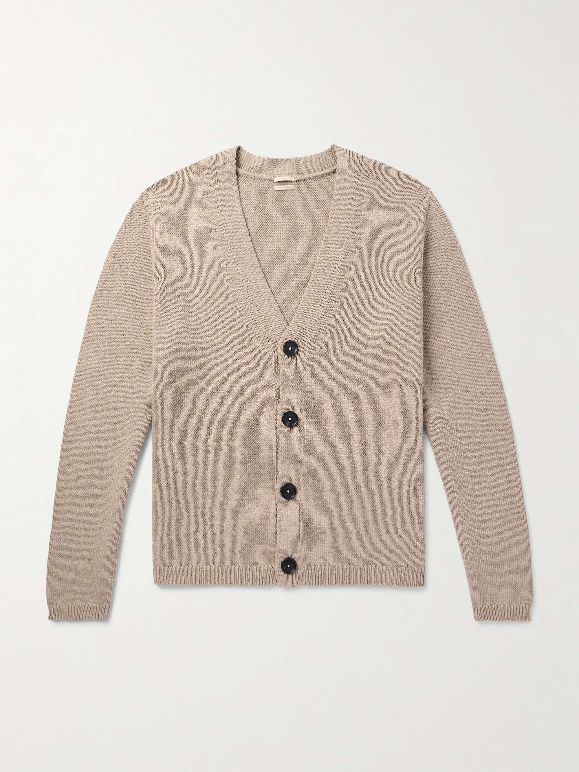 Tony Cotton and Silk-Blend Cardigan view