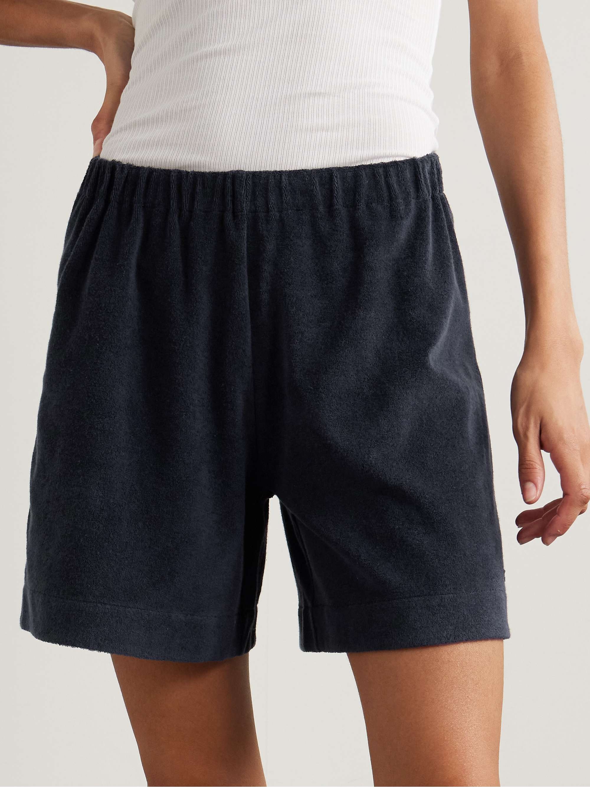 Sauna cotton-terry shorts view