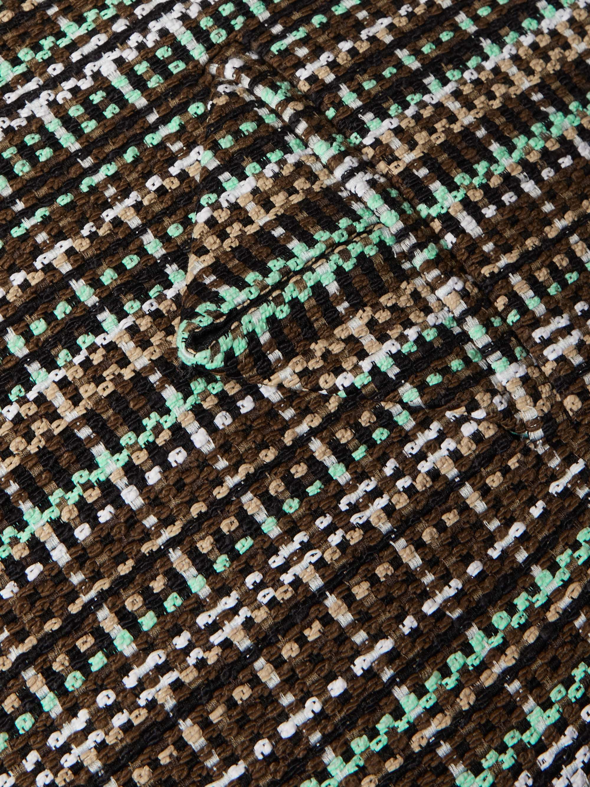 Cotton-Blend Blouson Jacket view